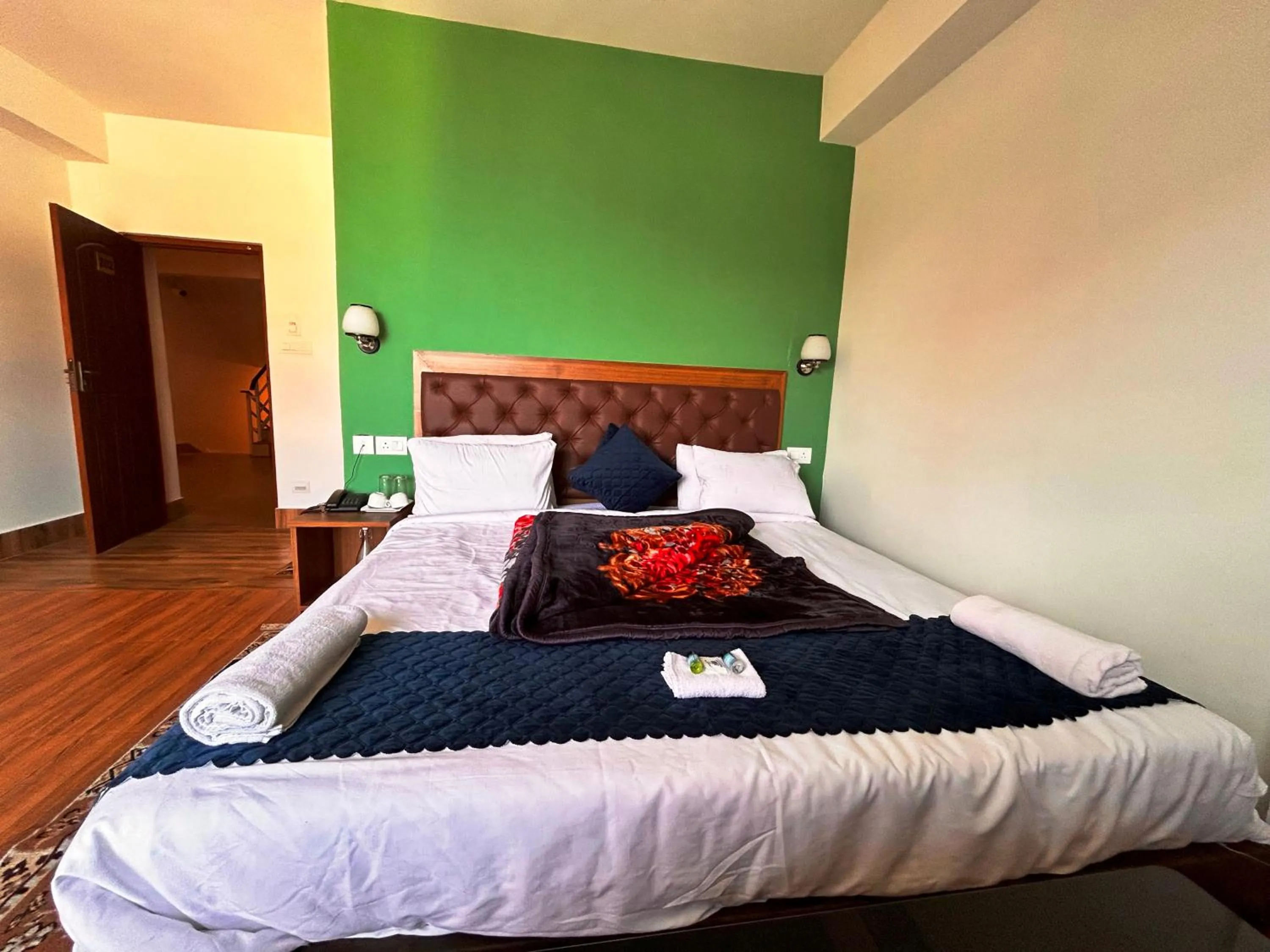 Bedroom, Bed in DISHA SILVER PEAK Hotel