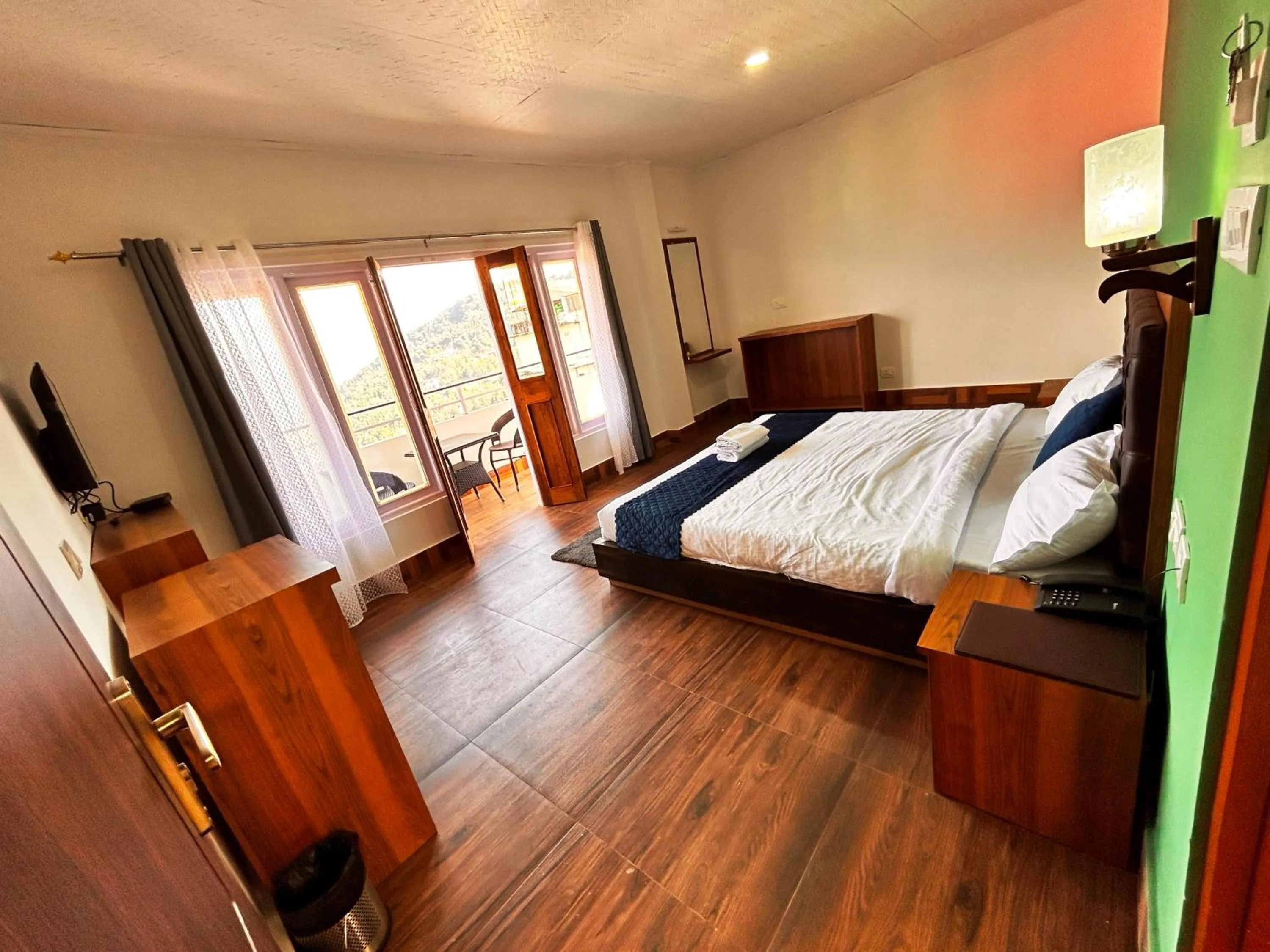 Bedroom, Bed in DISHA SILVER PEAK Hotel