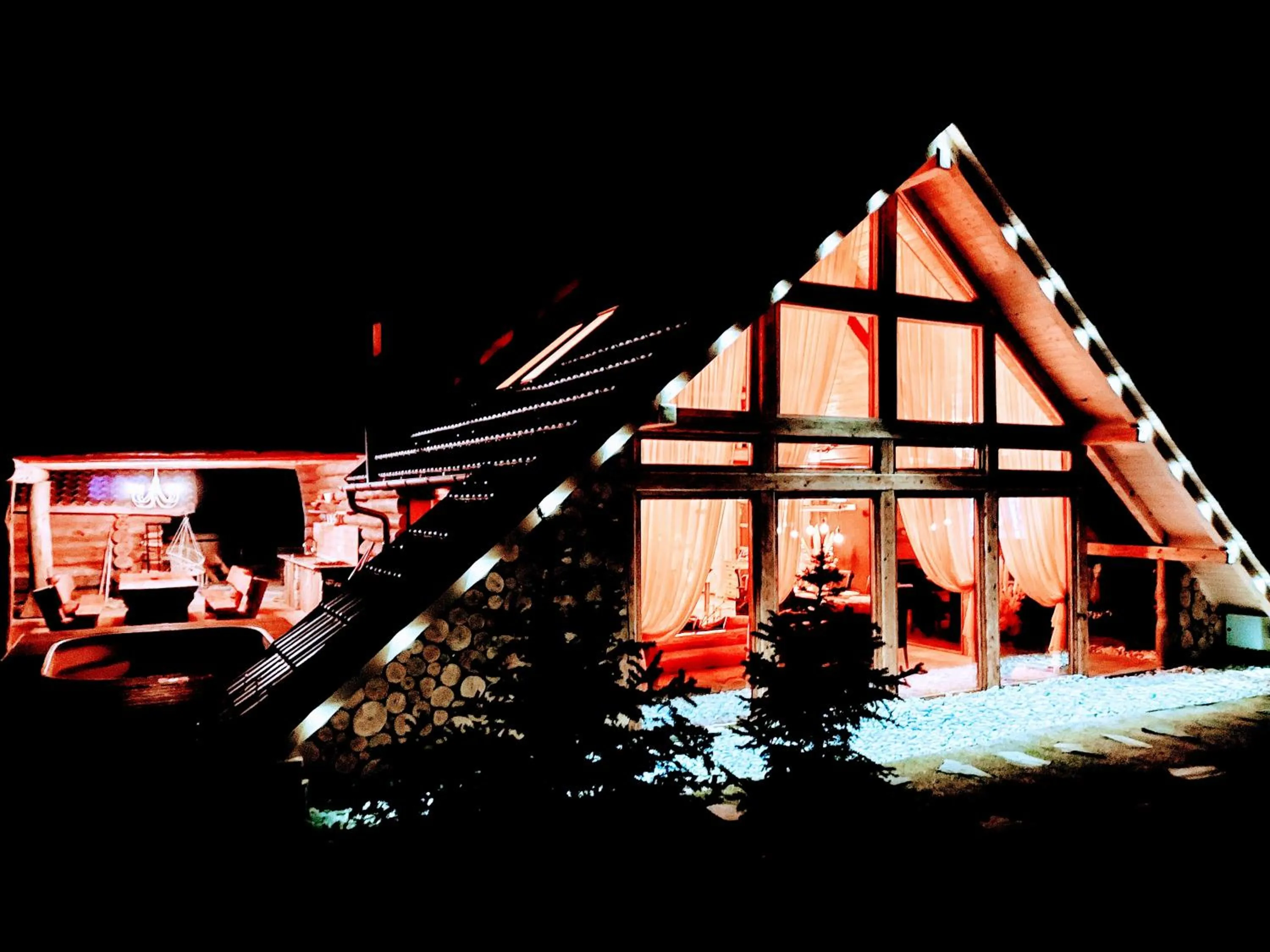 Night in Koča na samem