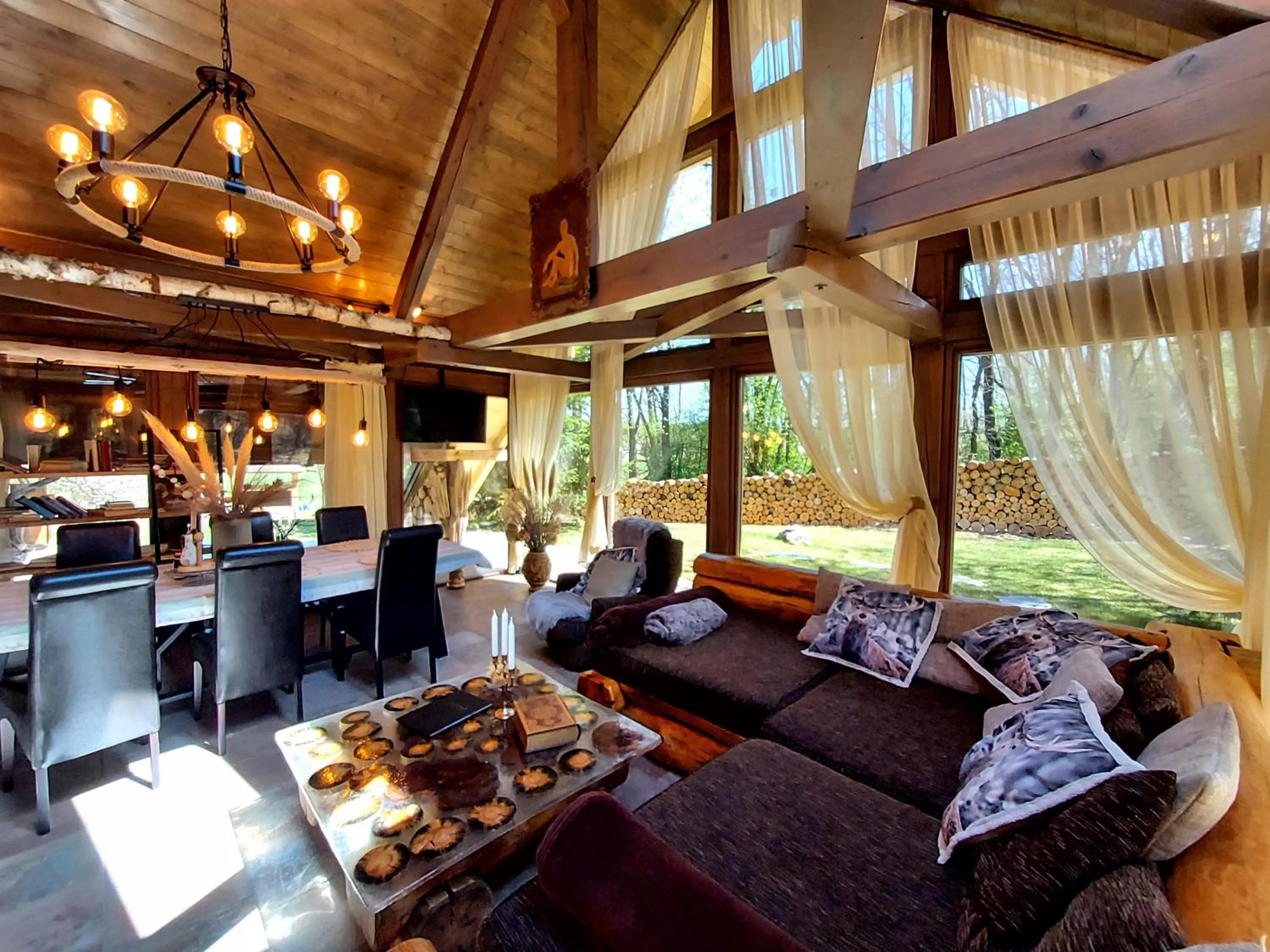 Living room in Koča na samem
