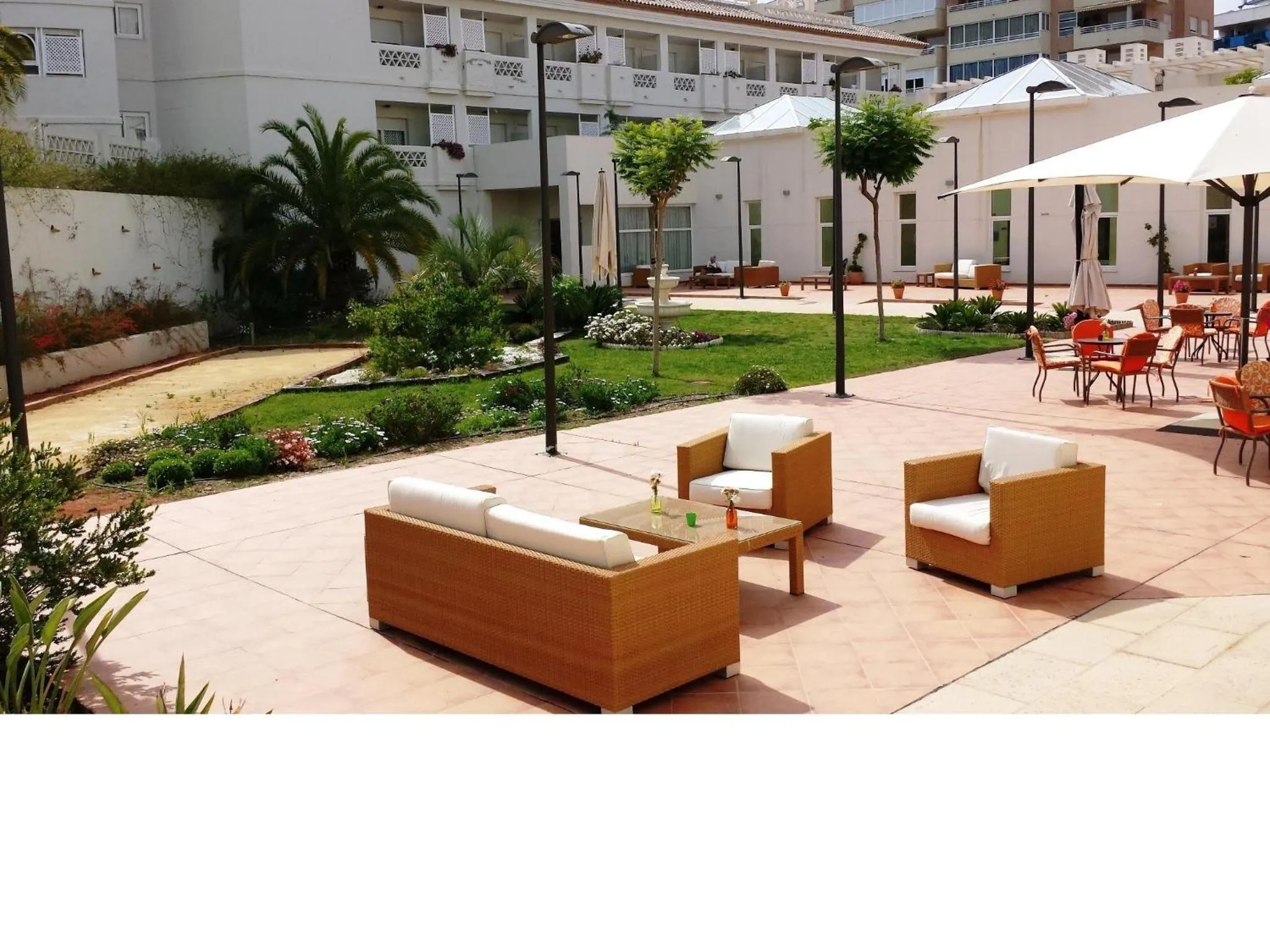 Garden in Ballesol Costablanca Senior Resort mayores de 55 años