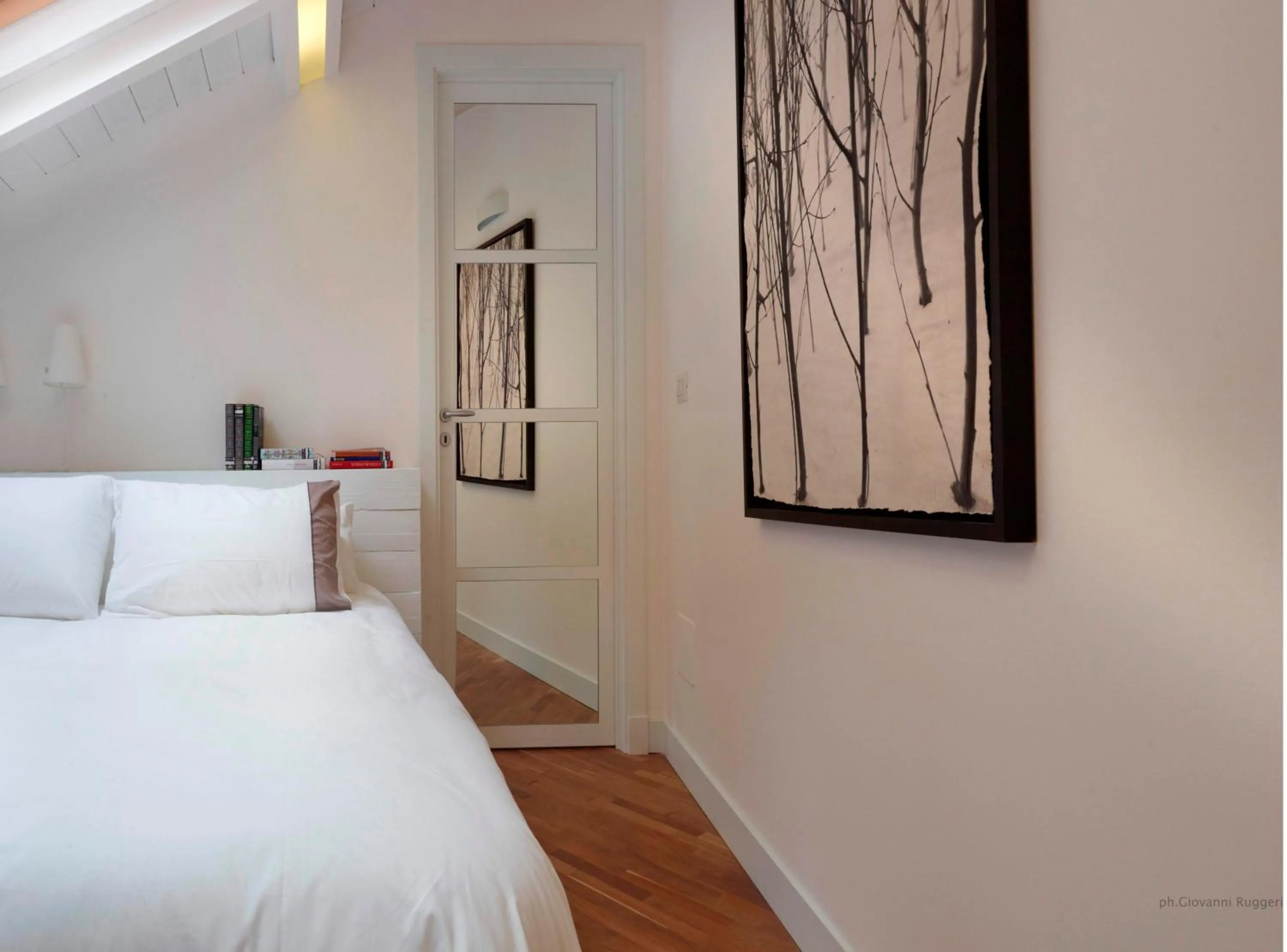 Bedroom, Bed in Ferrini Home - Piazza Trento