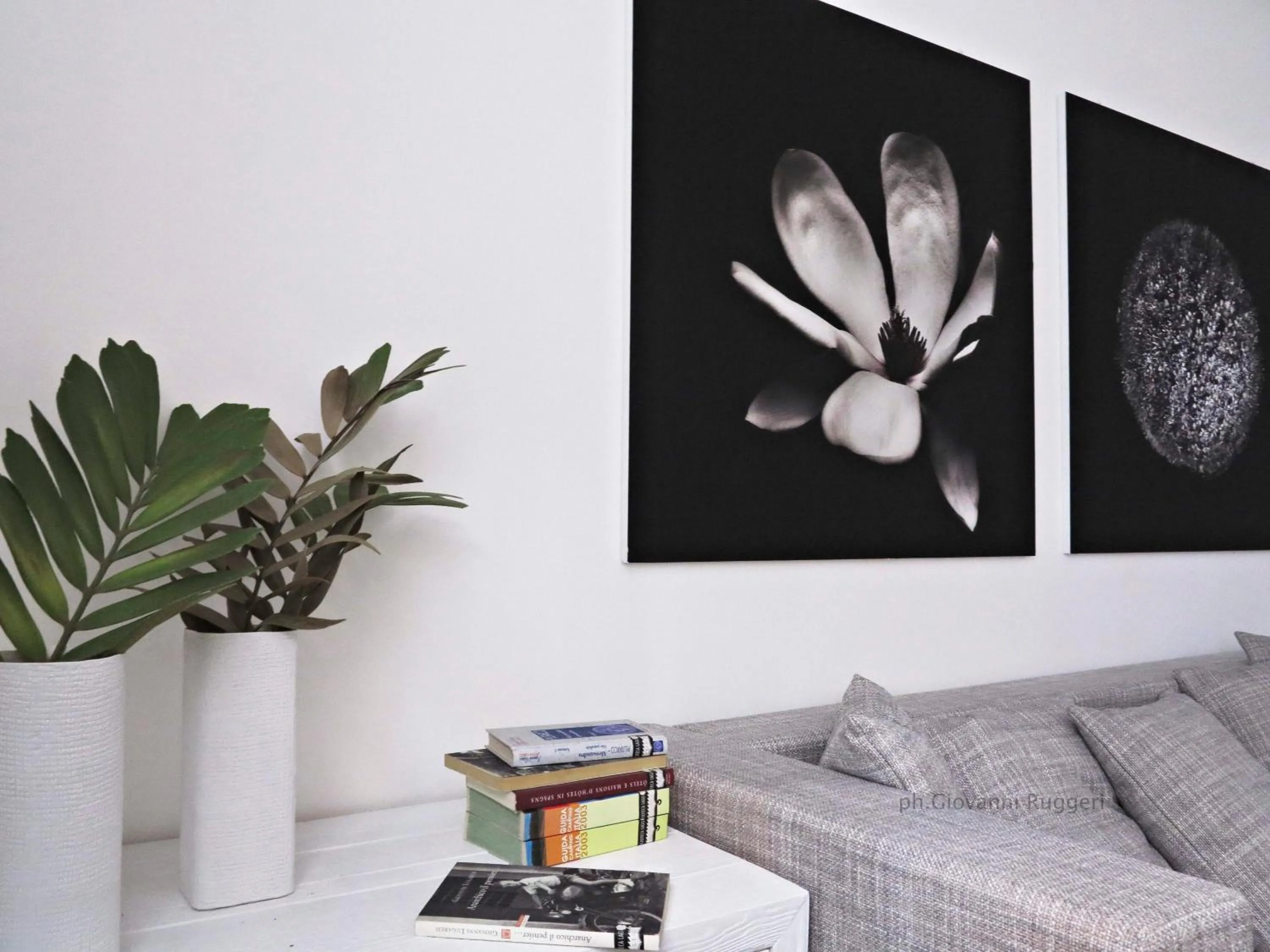 Decorative detail in Ferrini Home - Piazza Trento