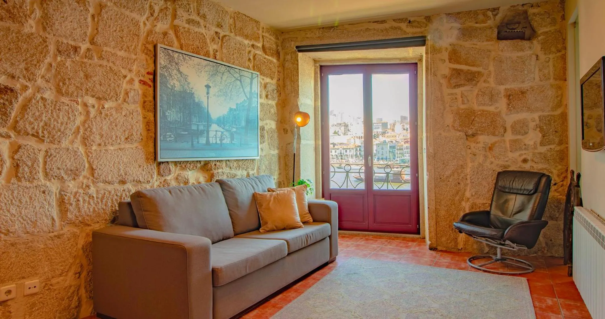 Living room in RIBEIRA by YoursPorto