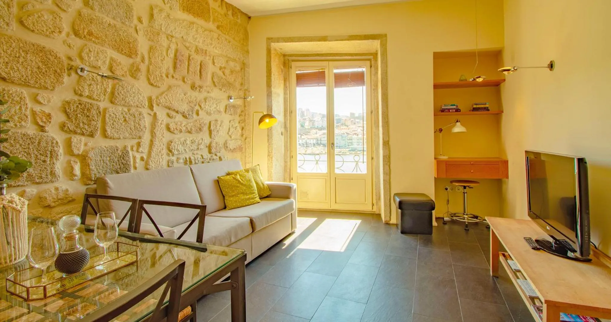 Living room in RIBEIRA by YoursPorto