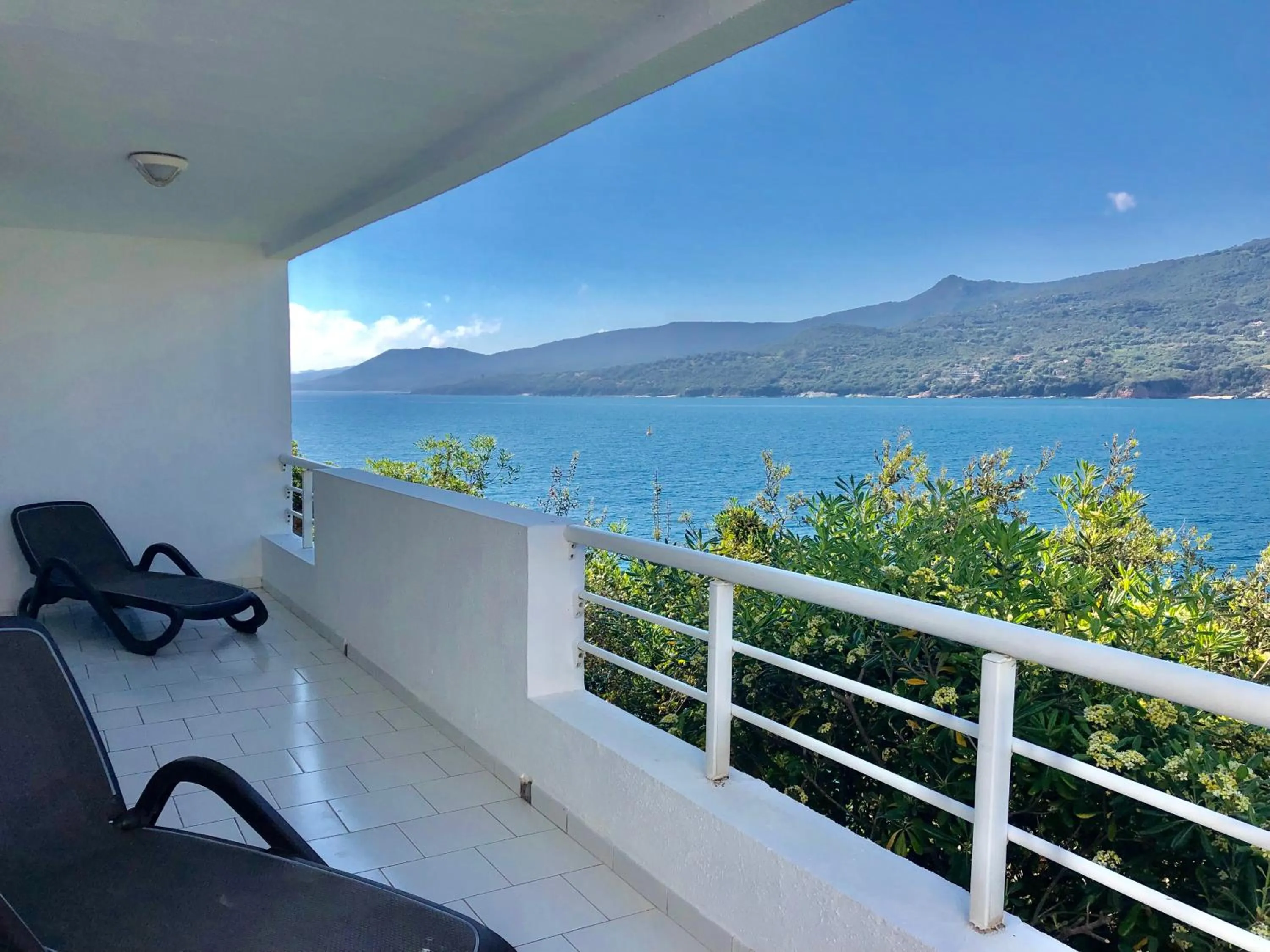 Balcony/Terrace in Hôtel Sampiero