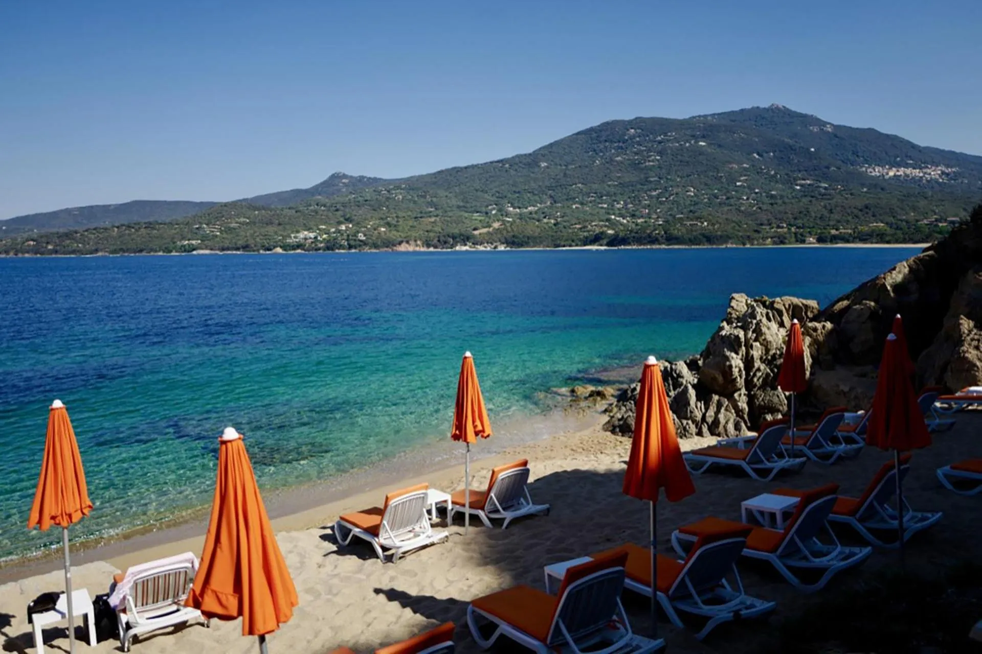 Beach in Hôtel Sampiero