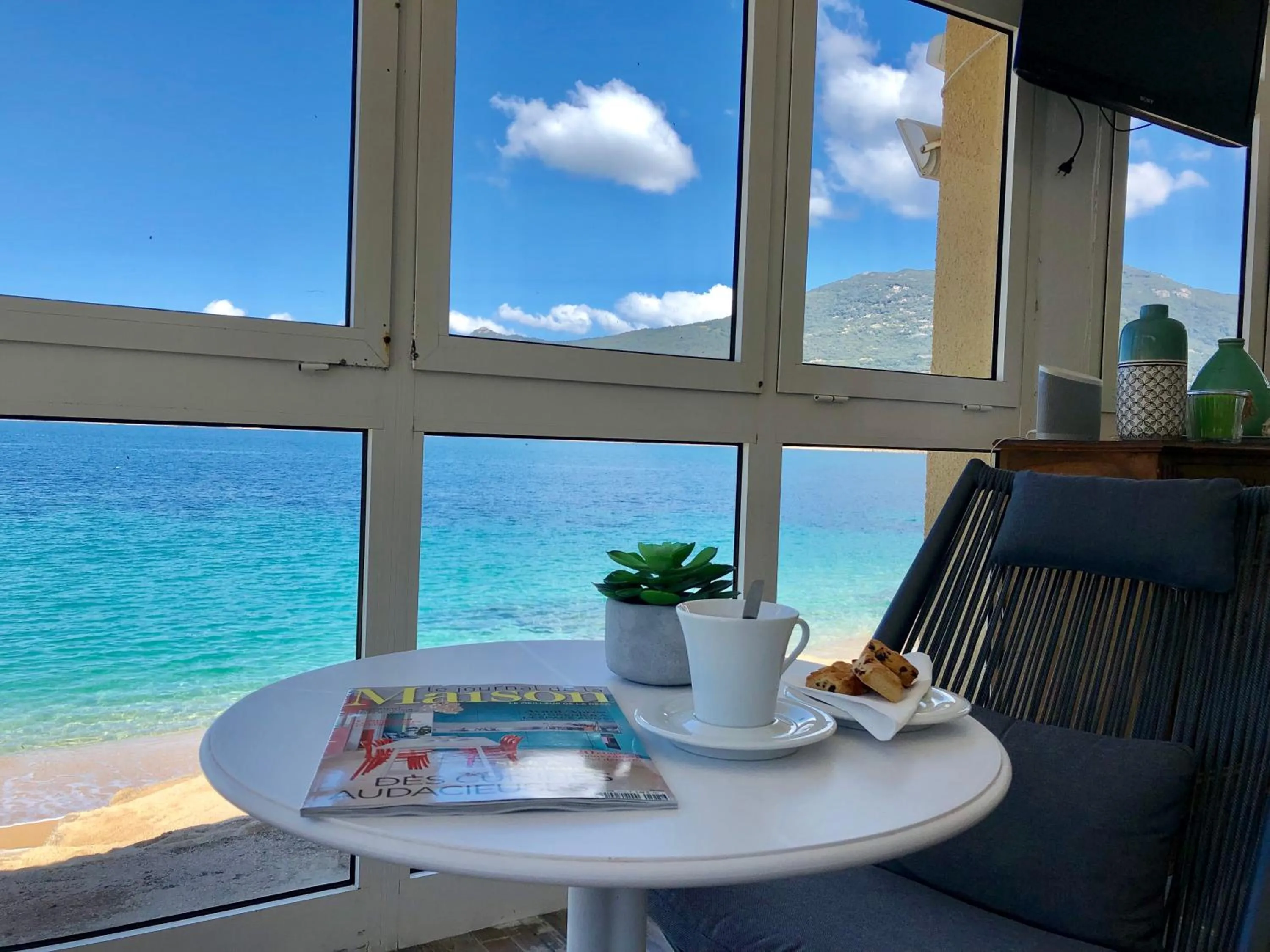 Sea view in Hôtel Sampiero