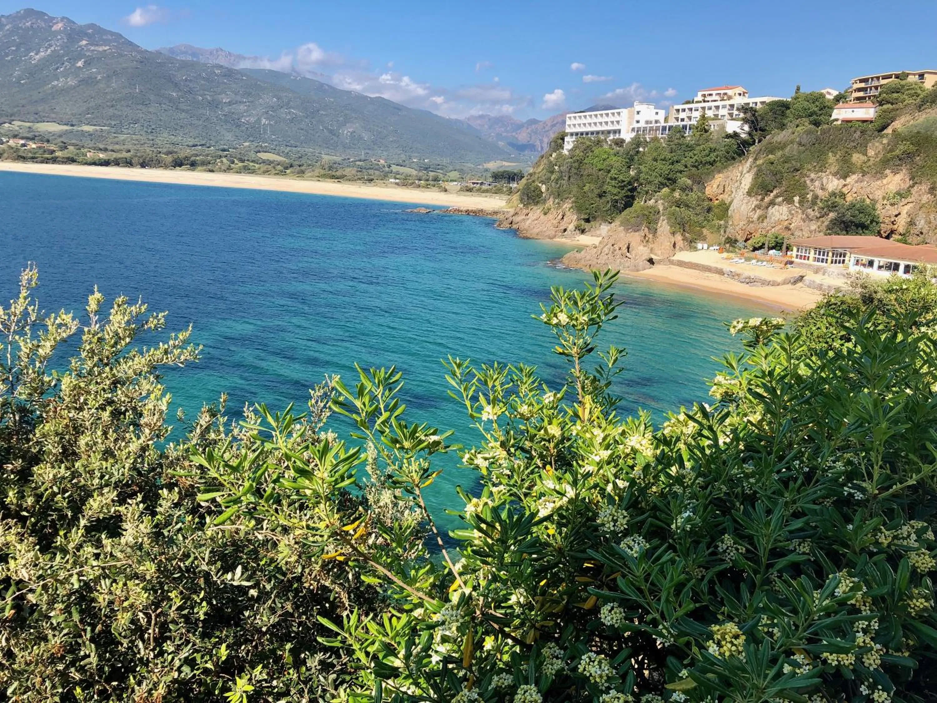 Sea view in Hôtel Sampiero