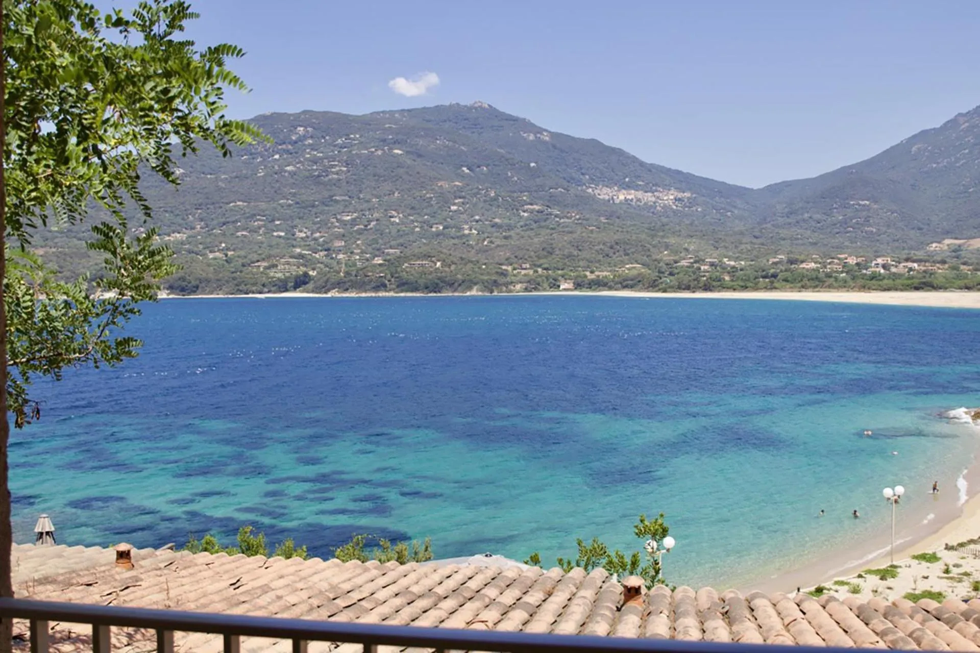 Natural landscape in Hôtel Sampiero