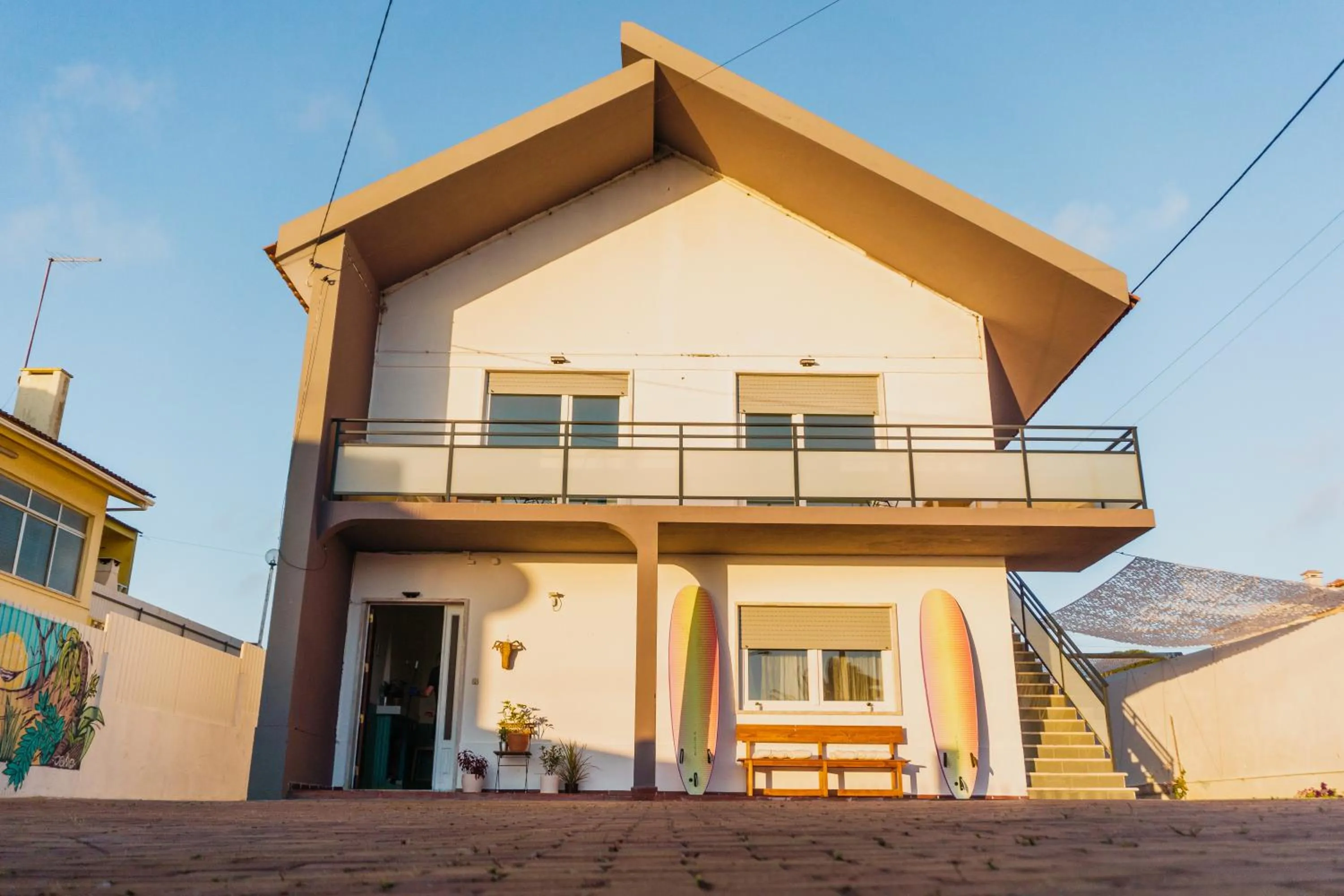 Property building in Hospedium Hostel República Surf House