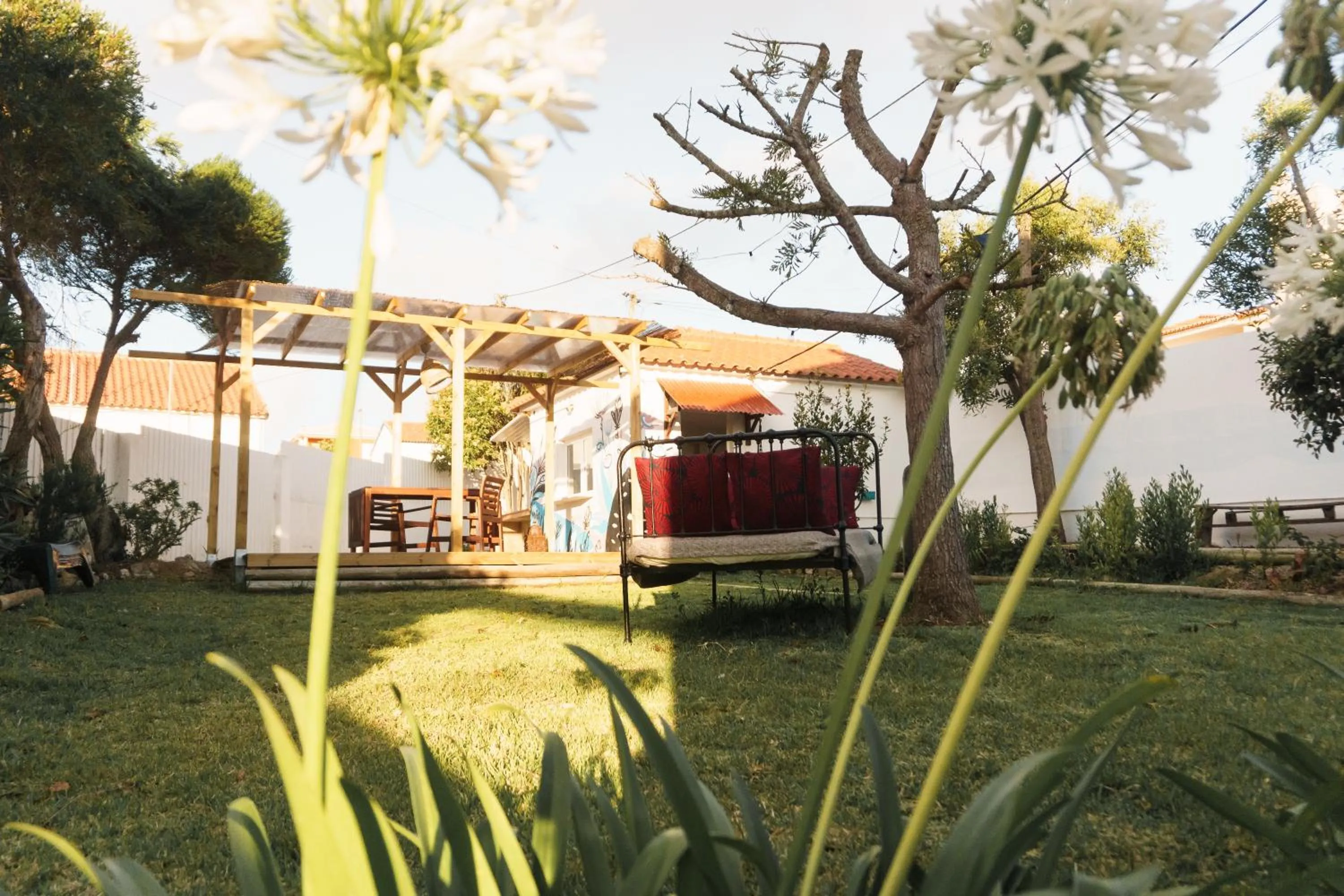 Garden in Hospedium Hostel República Surf House