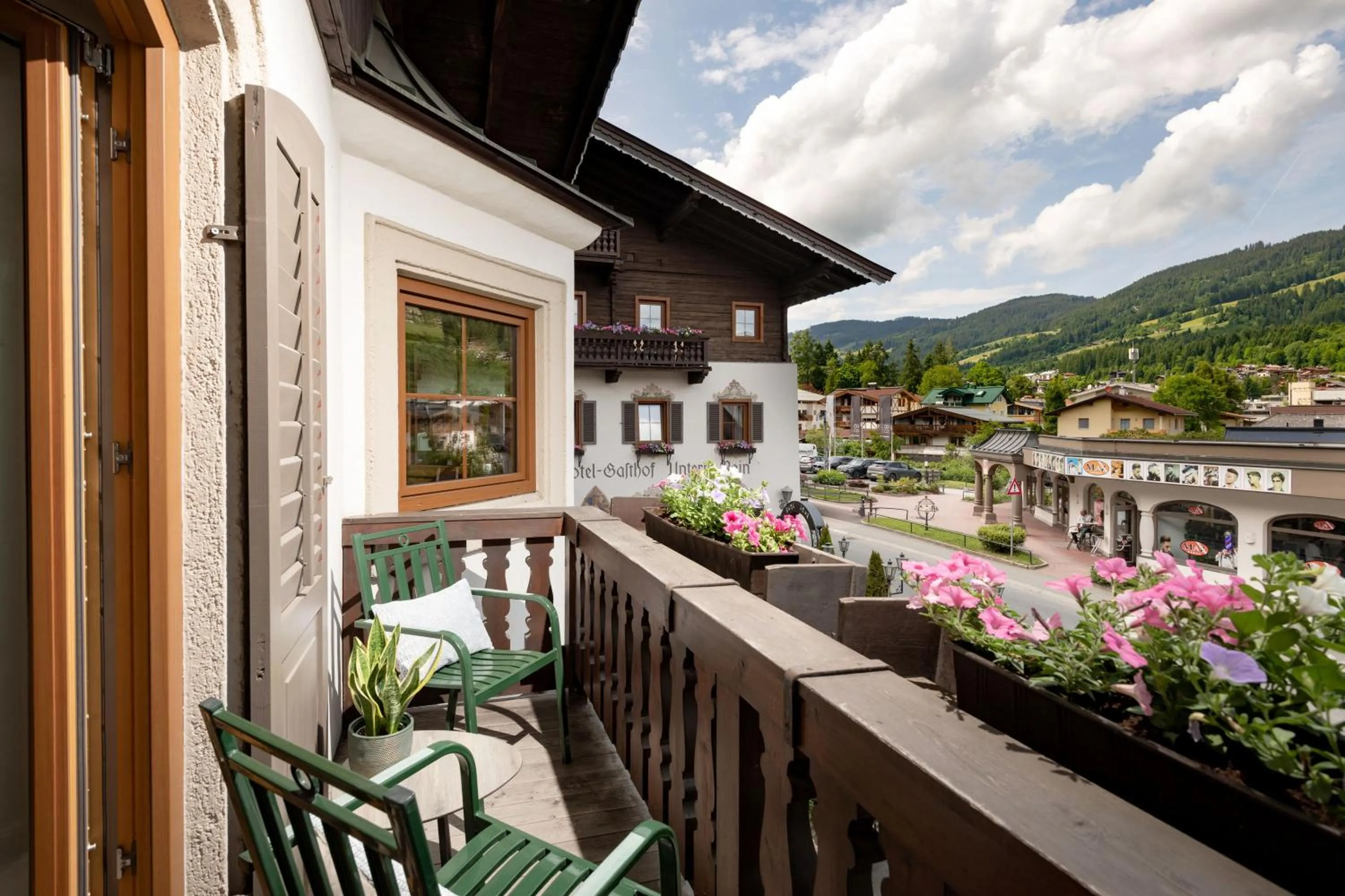 View (from property/room) in Alpen Glück Hotel Unterm Rain garni