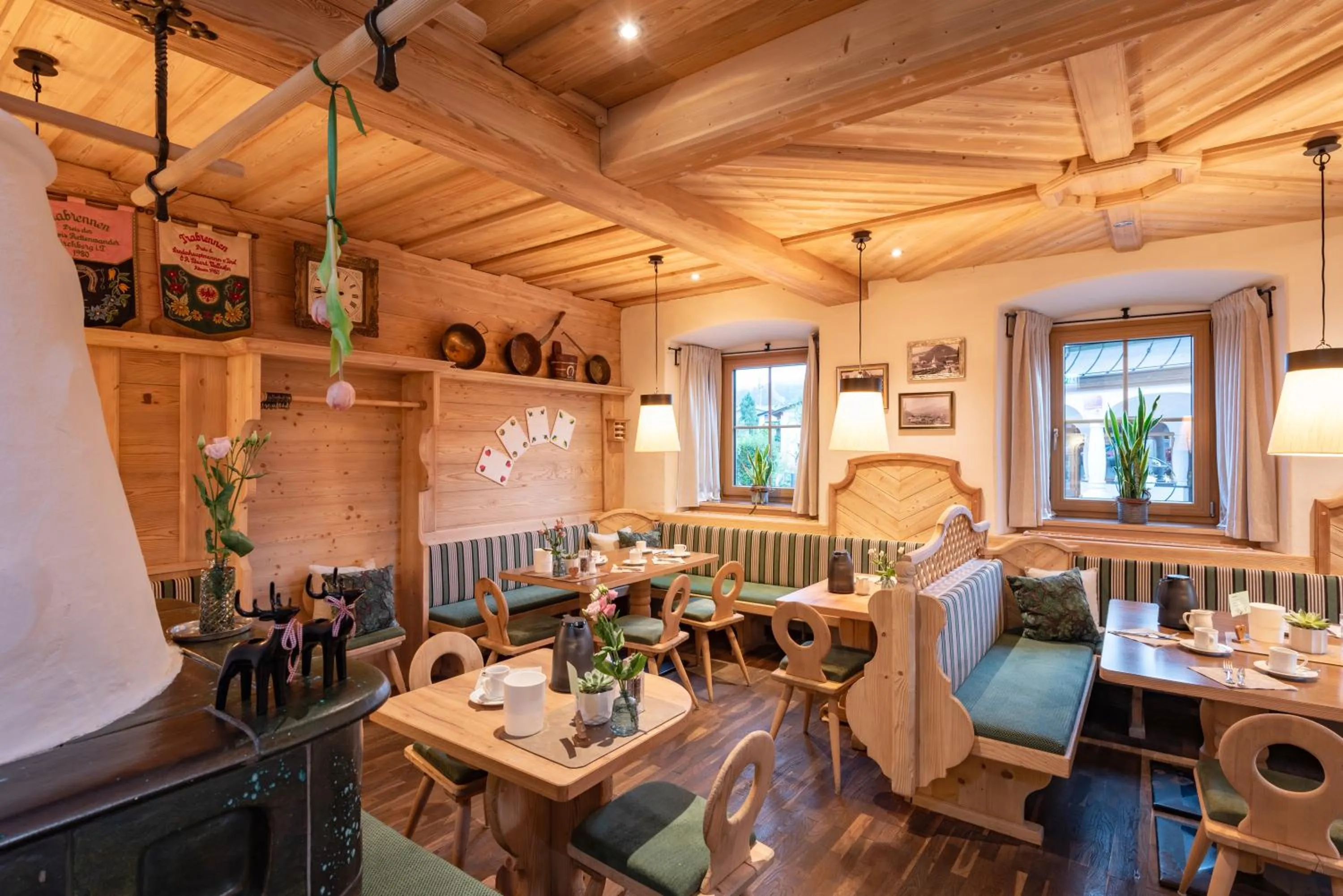 Seating area in Alpen Glück Hotel Unterm Rain garni