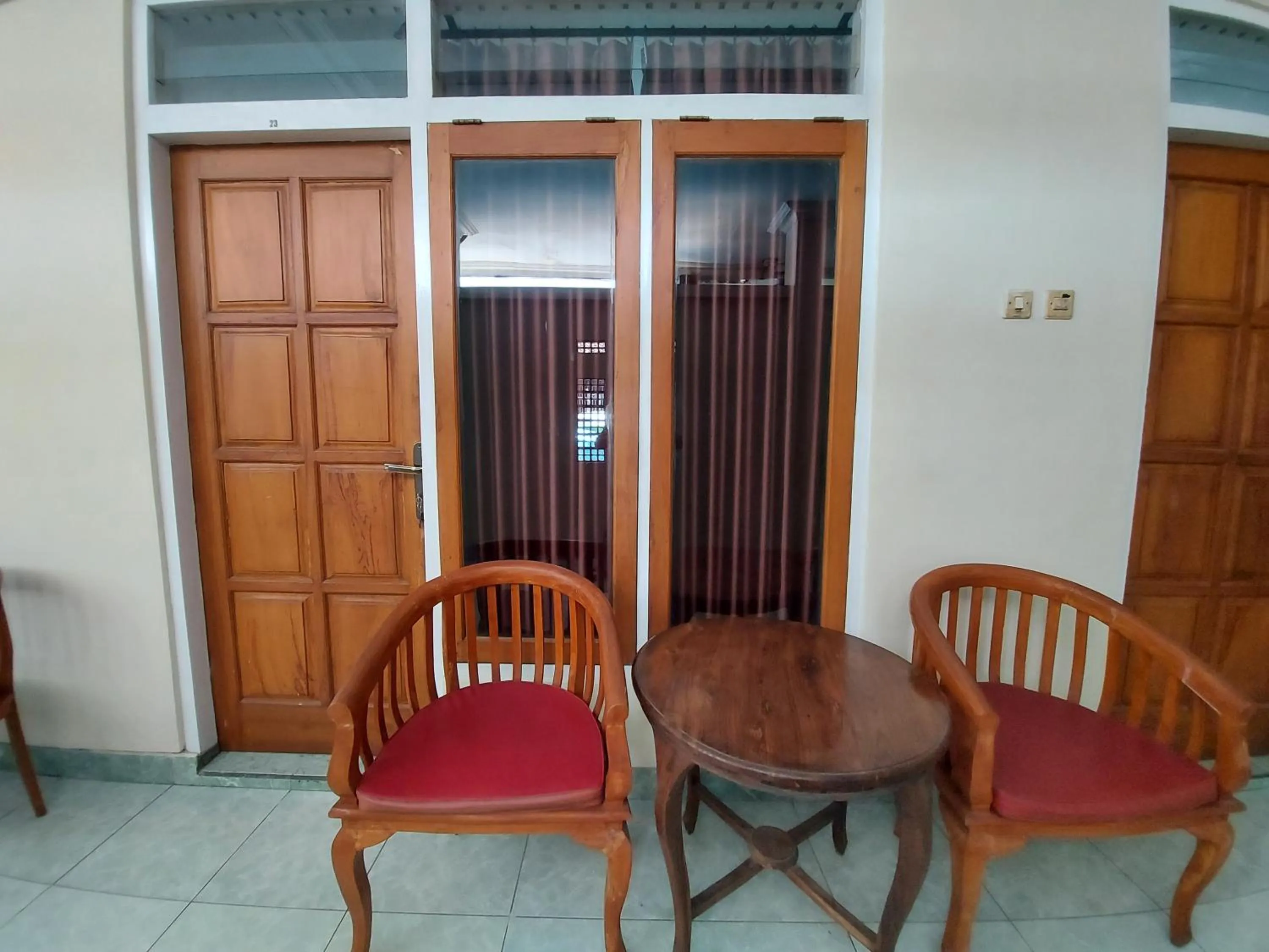 Seating area in Hotel Sri Timur