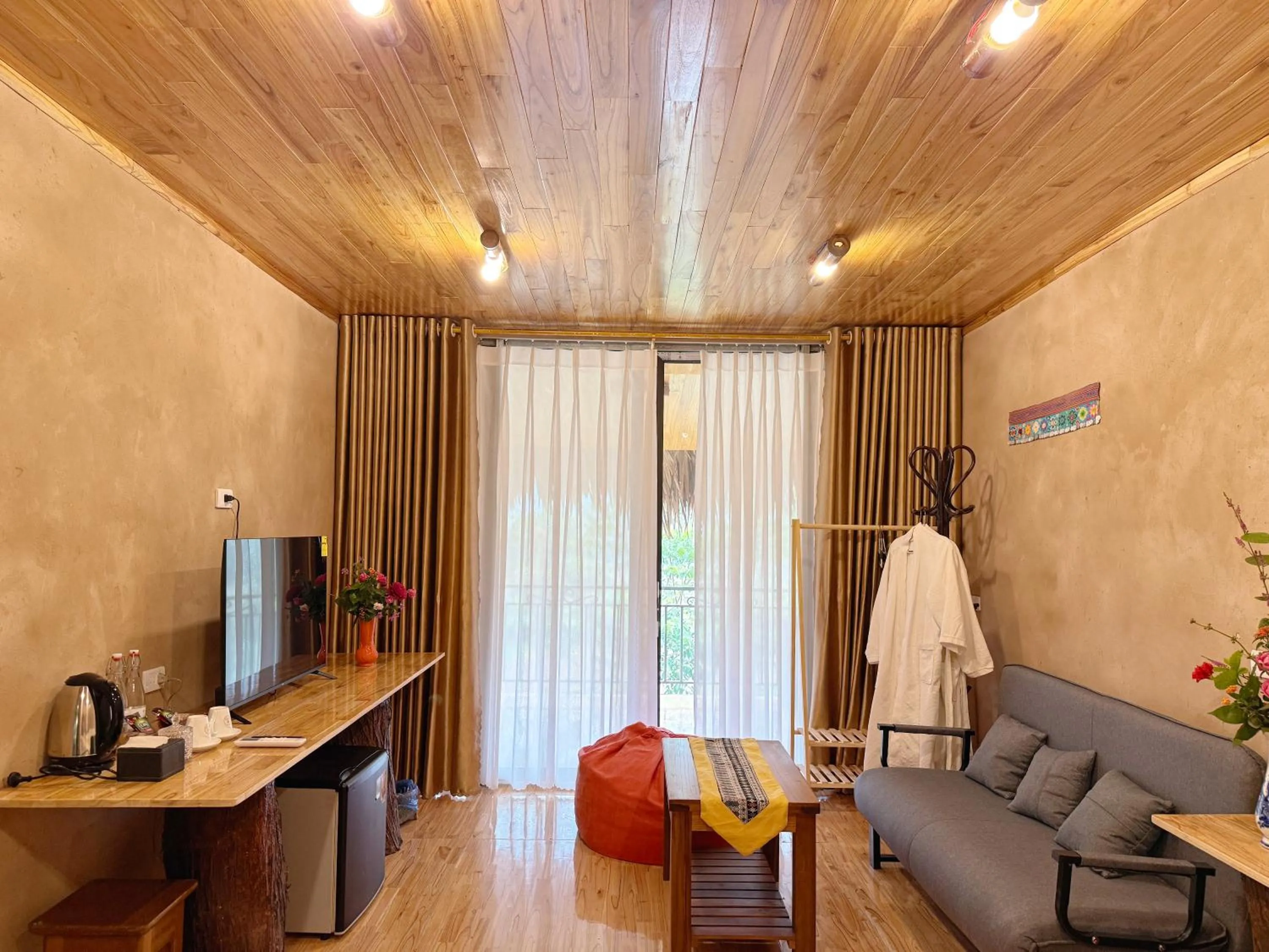 View (from property/room) in Mai Chau Onsen Retreat