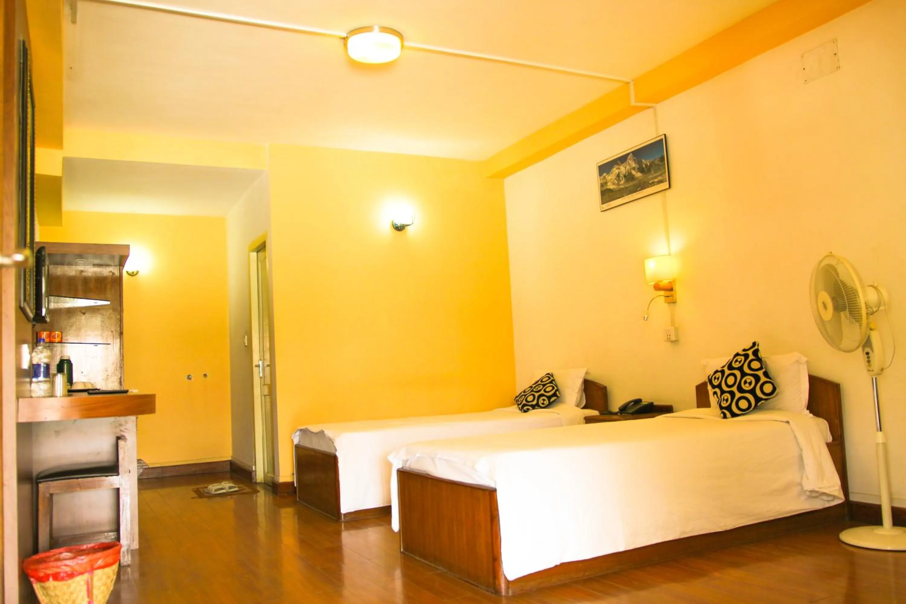 Bedroom, Bed in Hotel Mystic Buddha