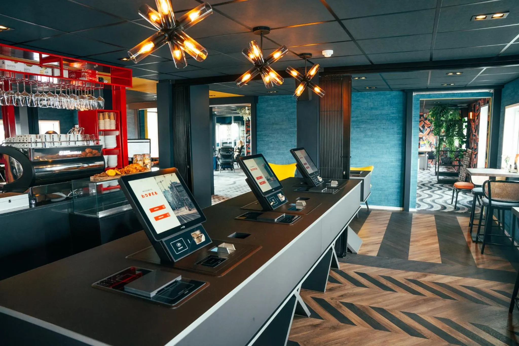 Lobby or reception in Botel