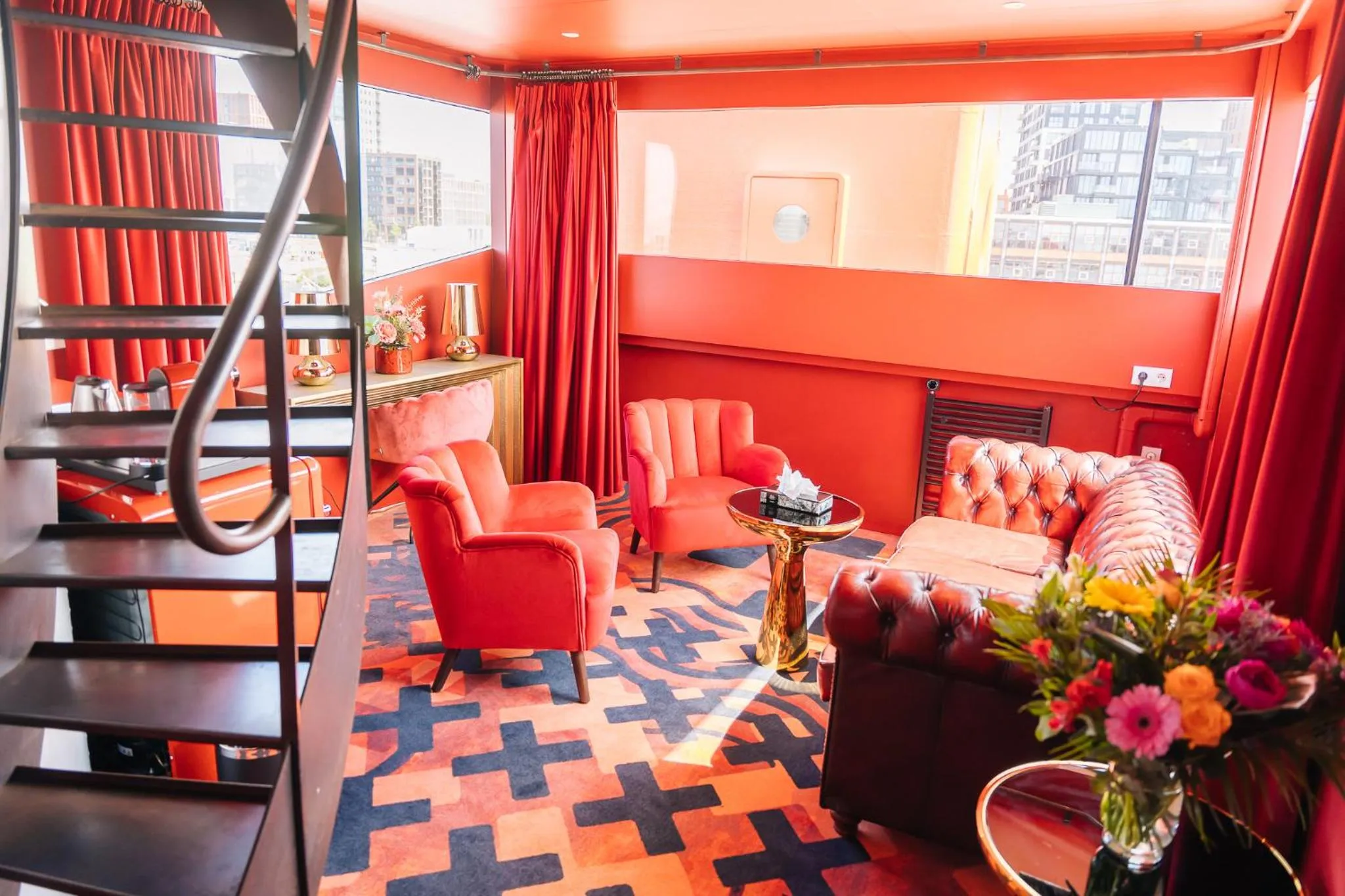 Living room in Botel