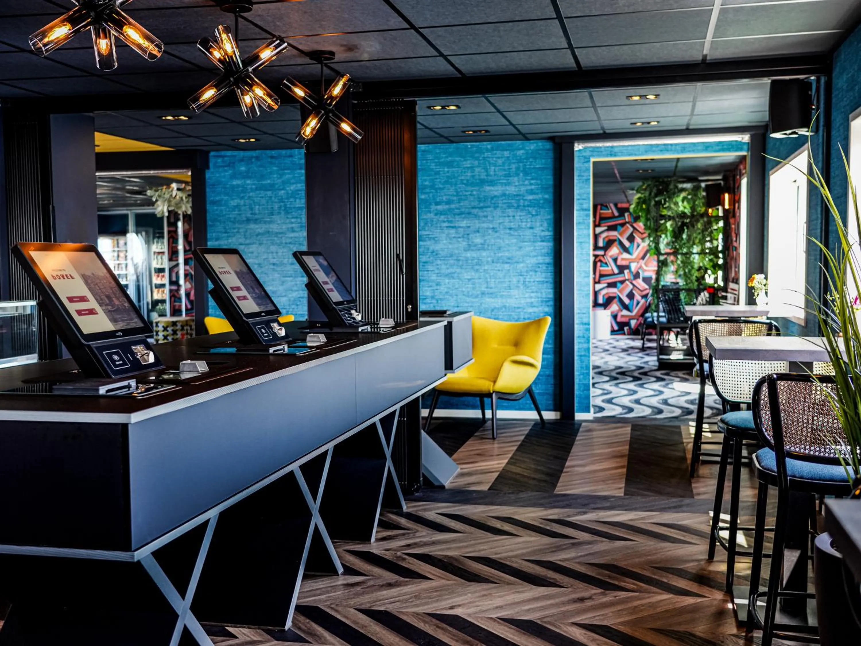 Lobby or reception in Botel