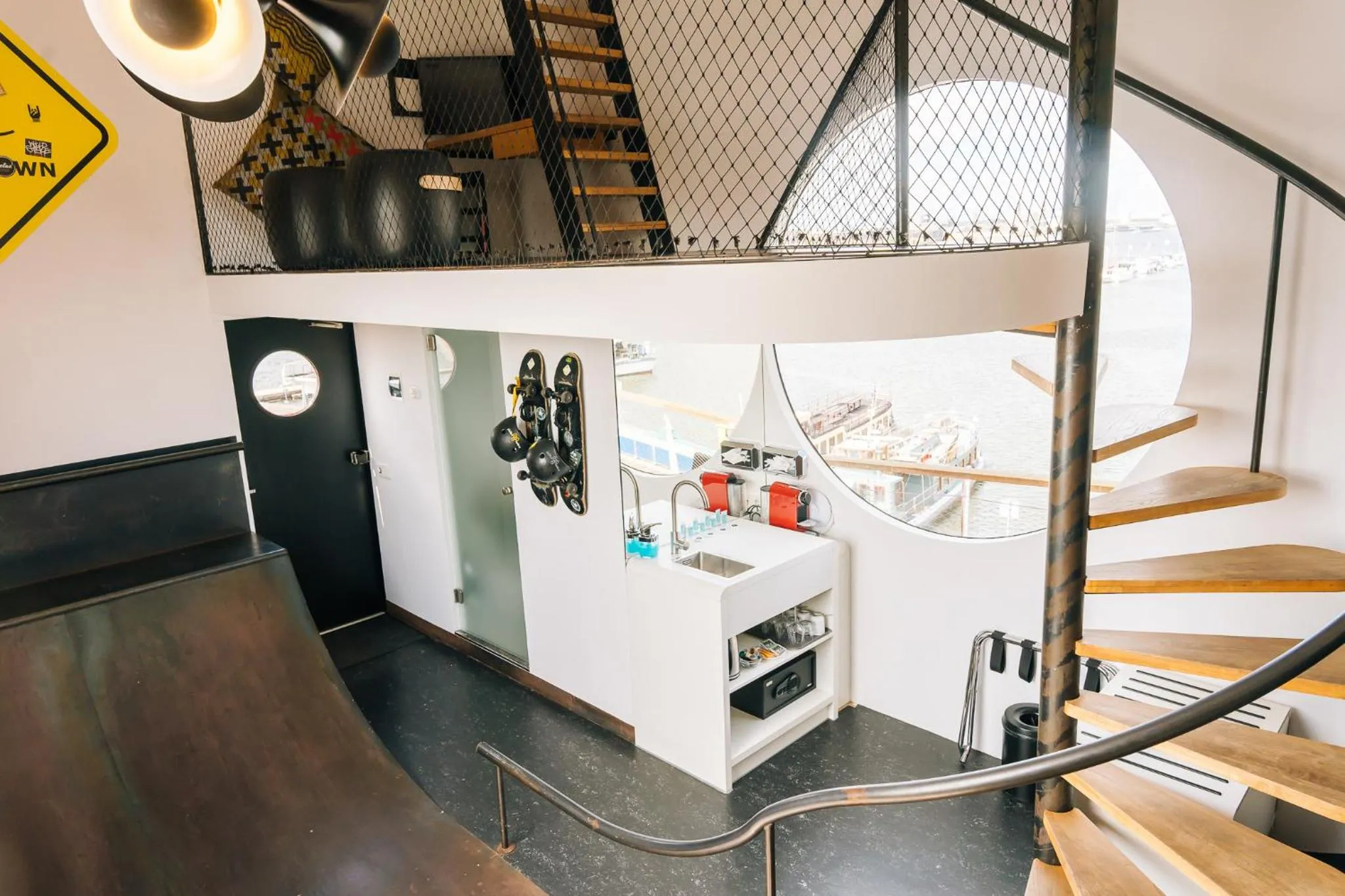 Living room in Botel