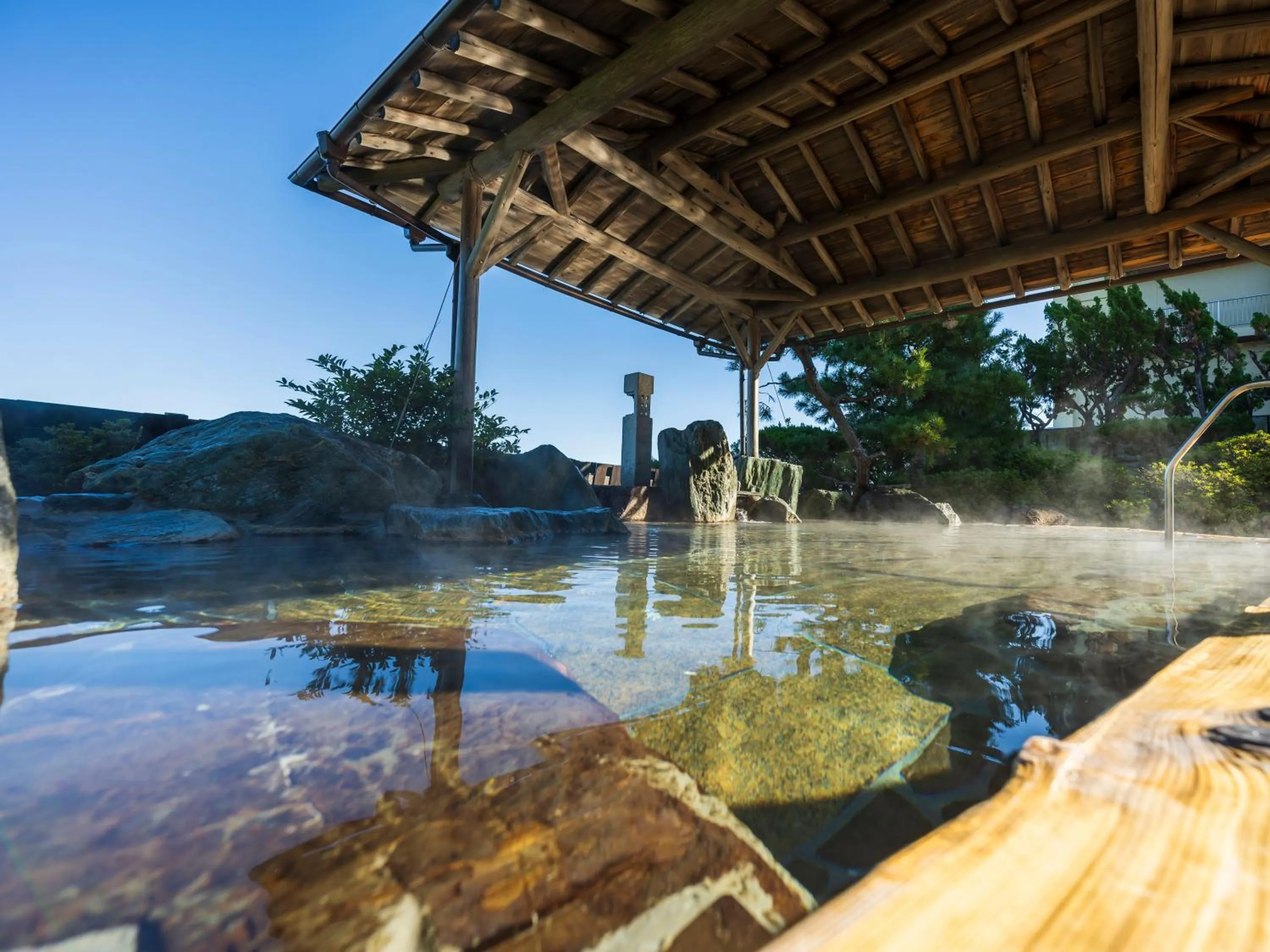 Open Air Bath in KAMENOI HOTEL Nachi Katsuura