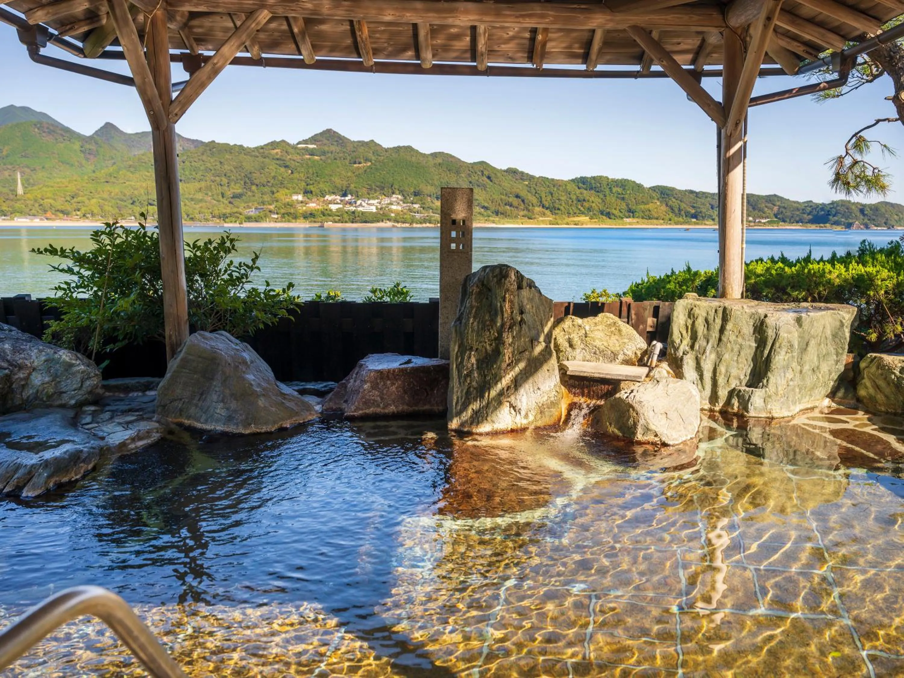 Open Air Bath in KAMENOI HOTEL Nachi Katsuura