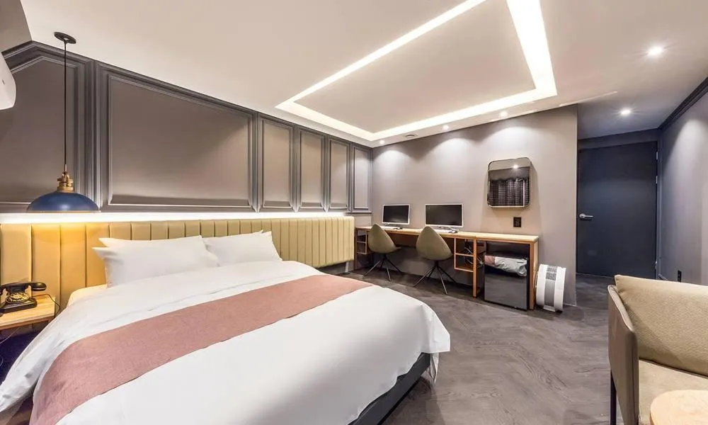 Bed in Guri Hotel In cafe