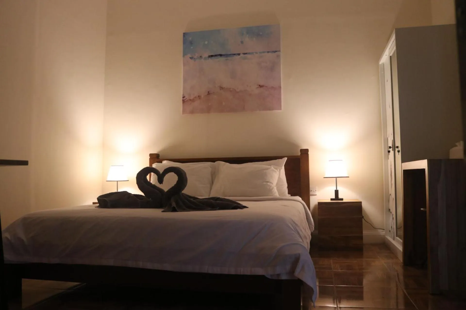 Bed in BALE DATU BUNGALLOW