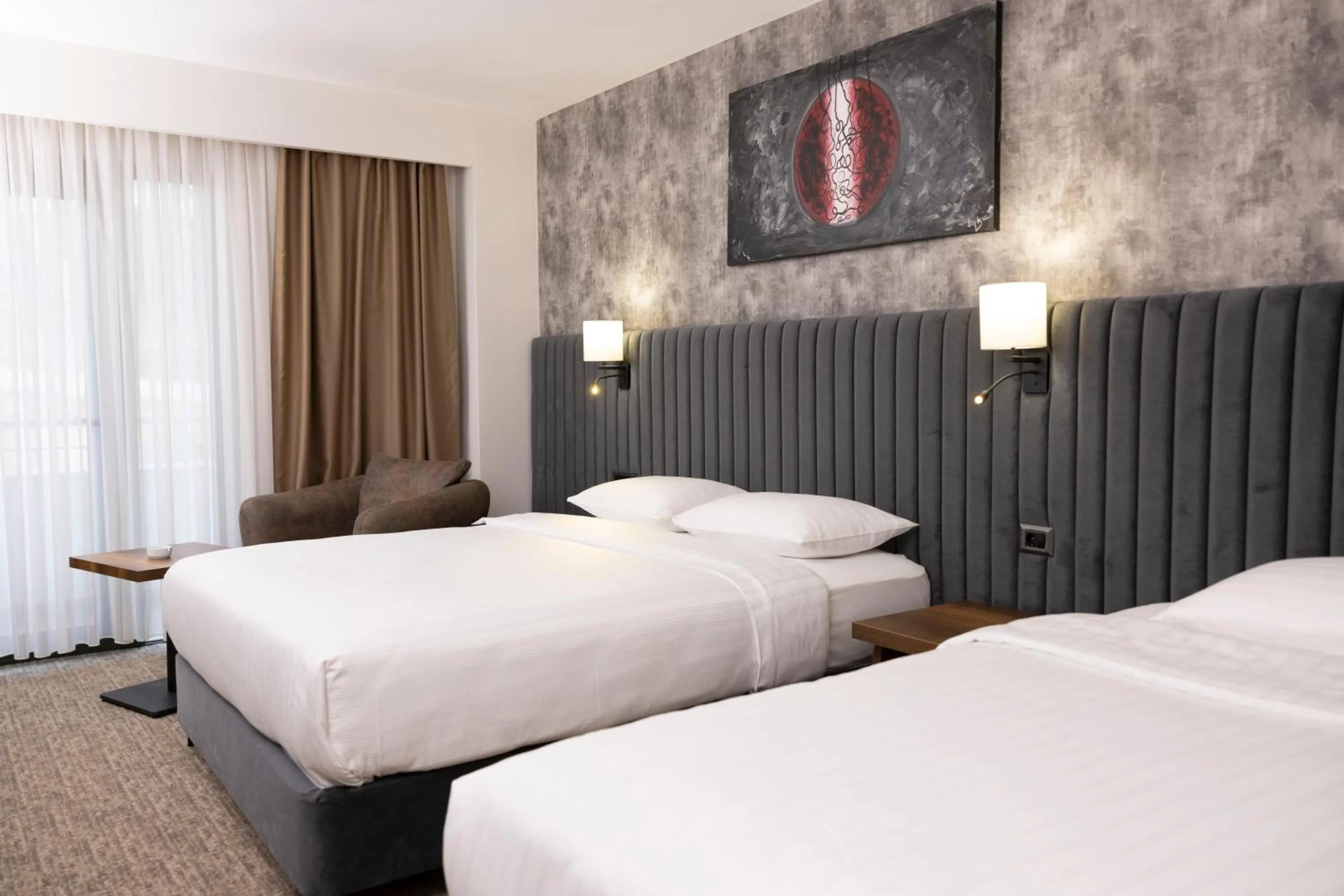 Bed in Anemon Kent Karabük Otel