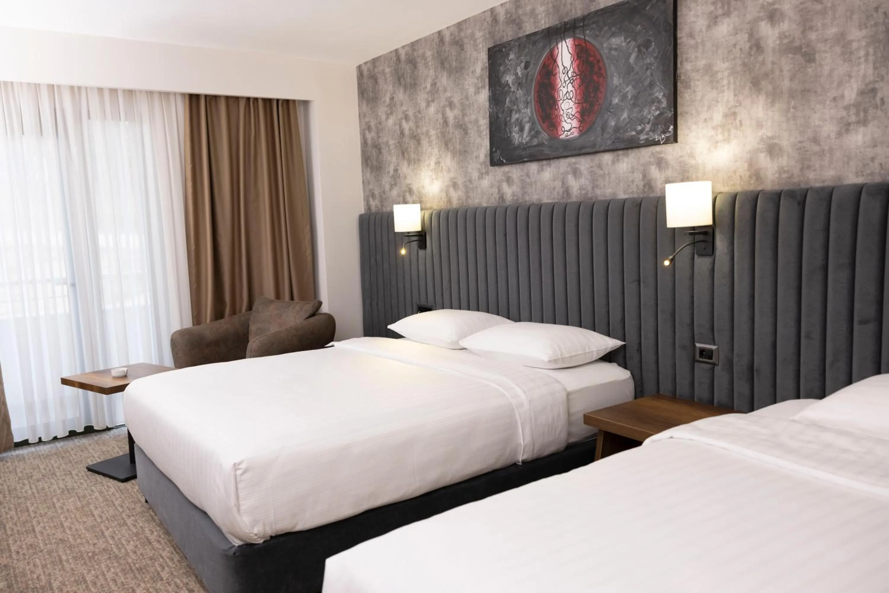 Bed in Anemon Kent Karabük Otel