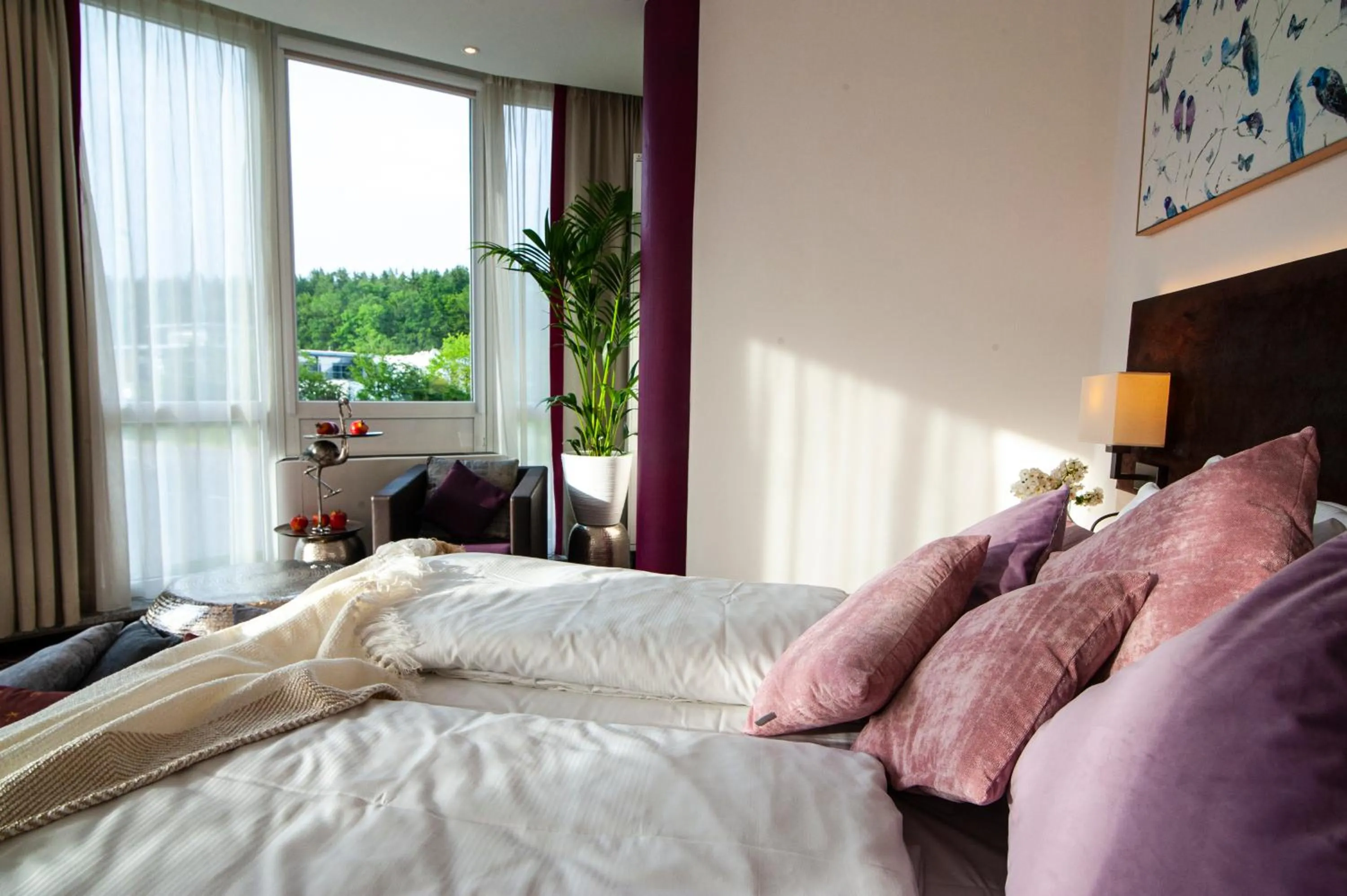 Bedroom, Bed in Business Class Hotel Ebersberg