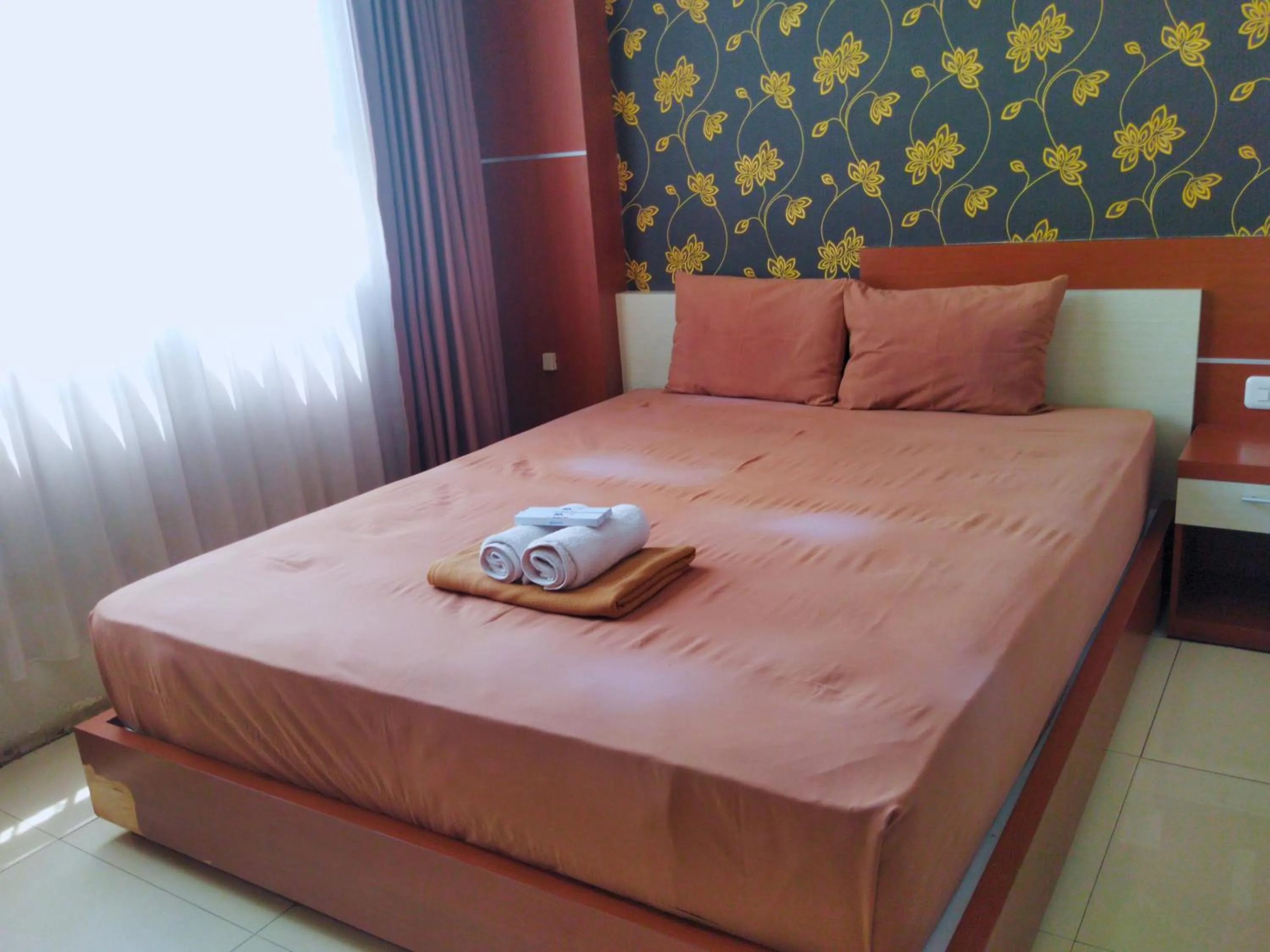 Bed in Hotel Karunia PKPRI