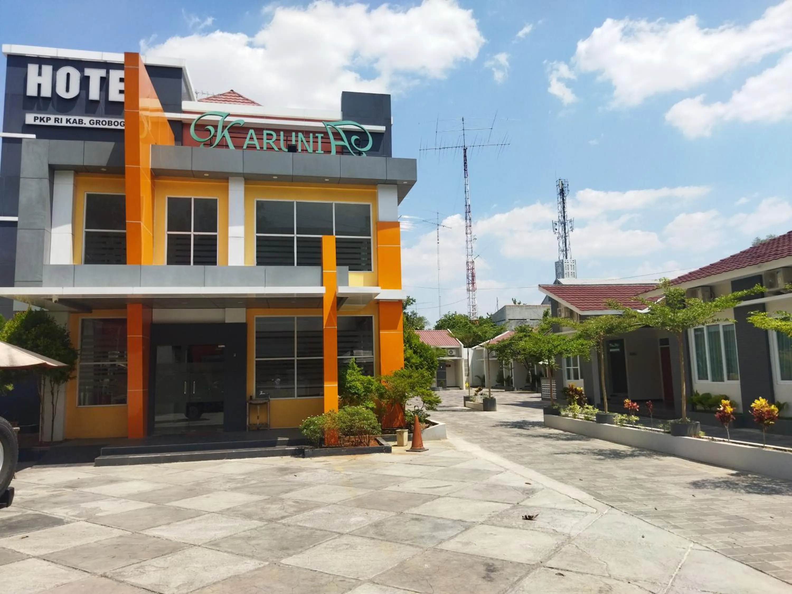 Property building in Hotel Karunia PKPRI