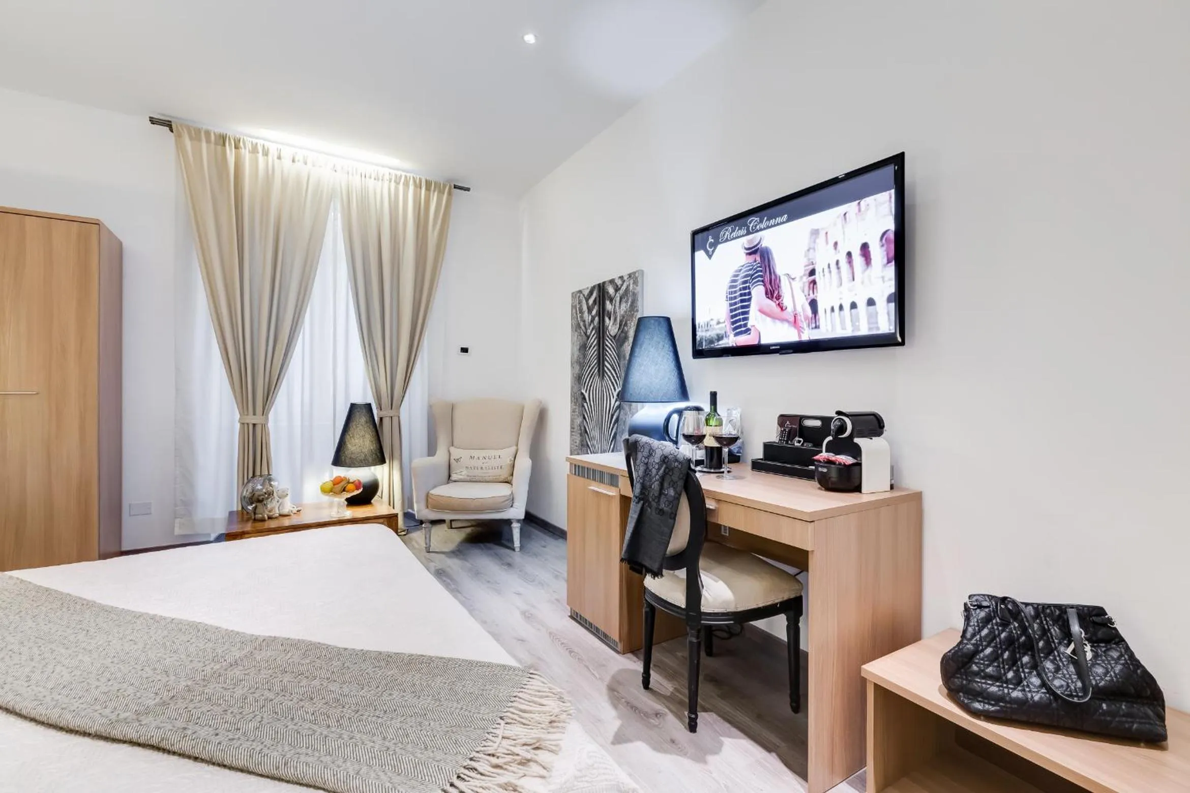 Bed in Relais Colonna