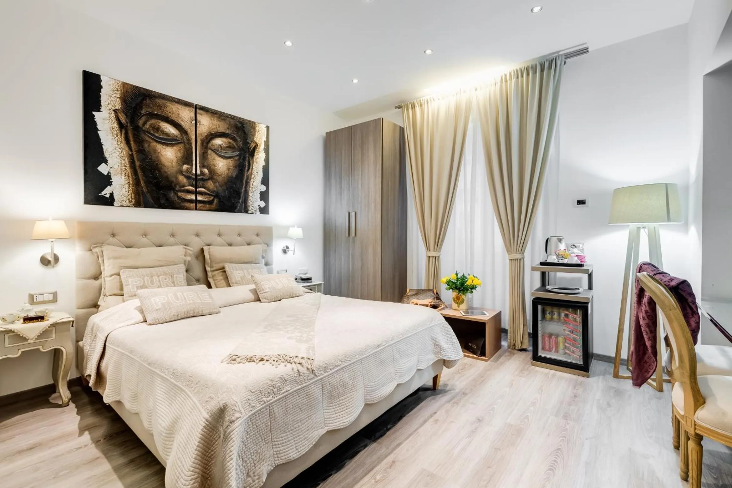 Bed in Relais Colonna