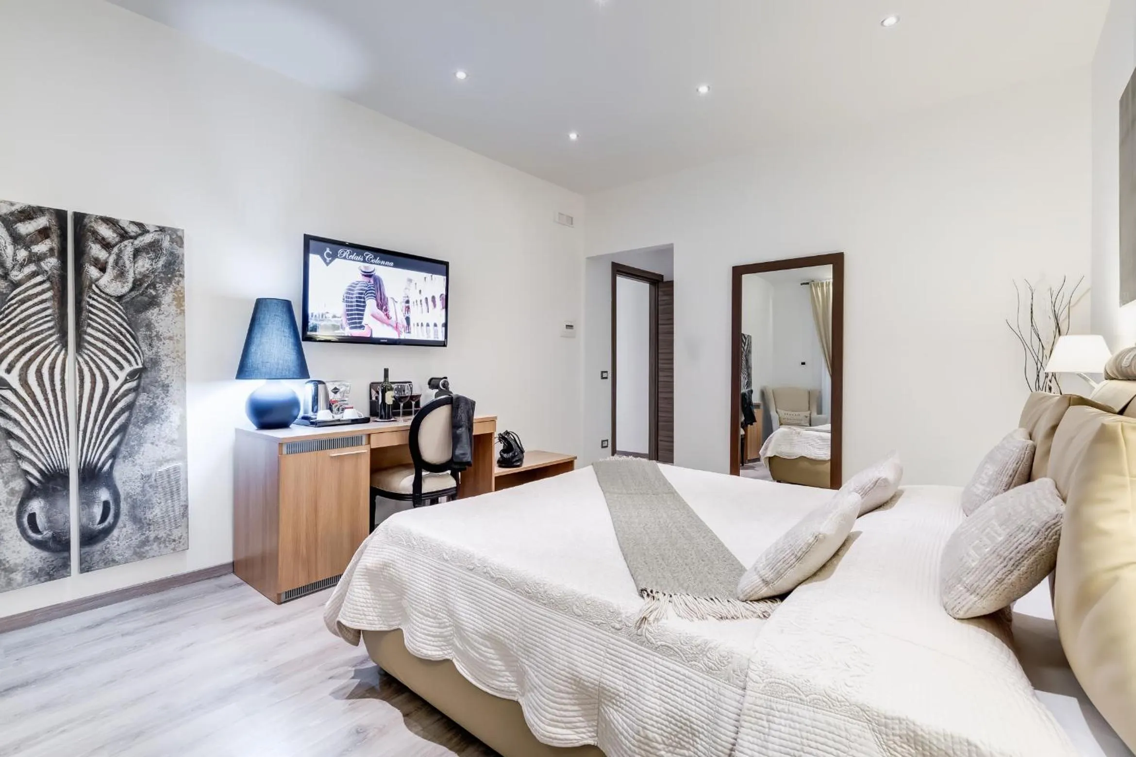 Bed in Relais Colonna