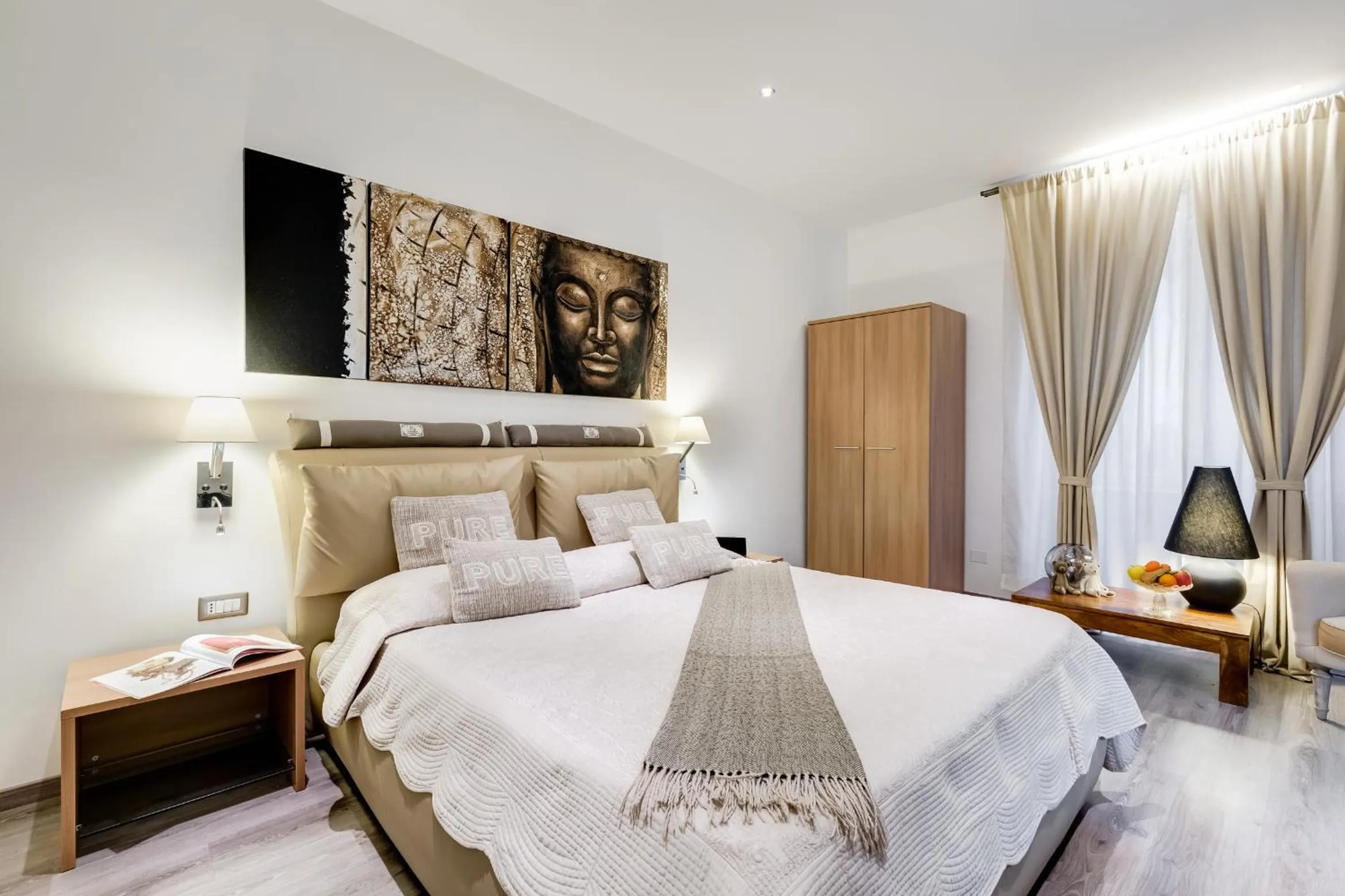 Bed in Relais Colonna