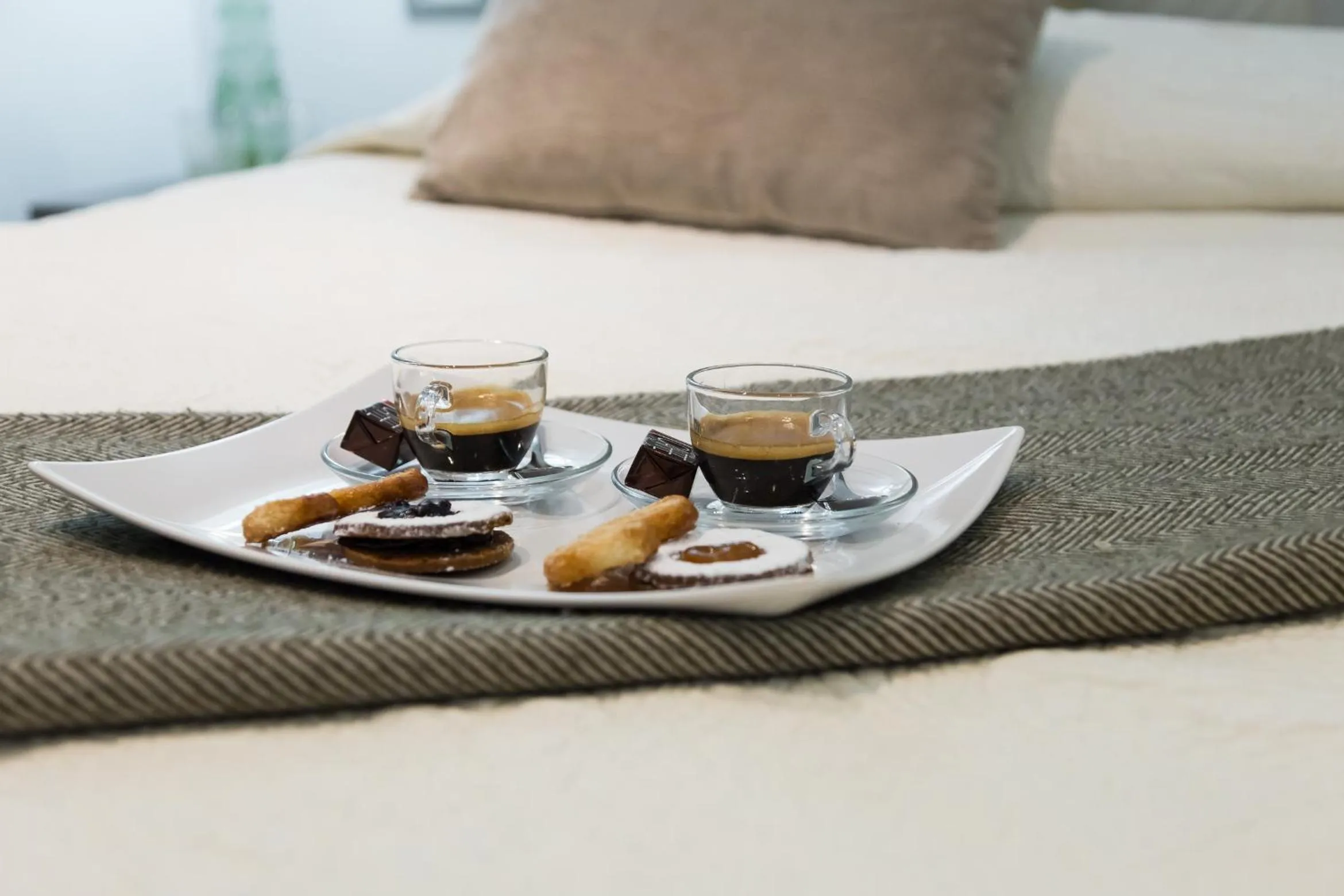 Decorative detail, Bed in Relais Colonna