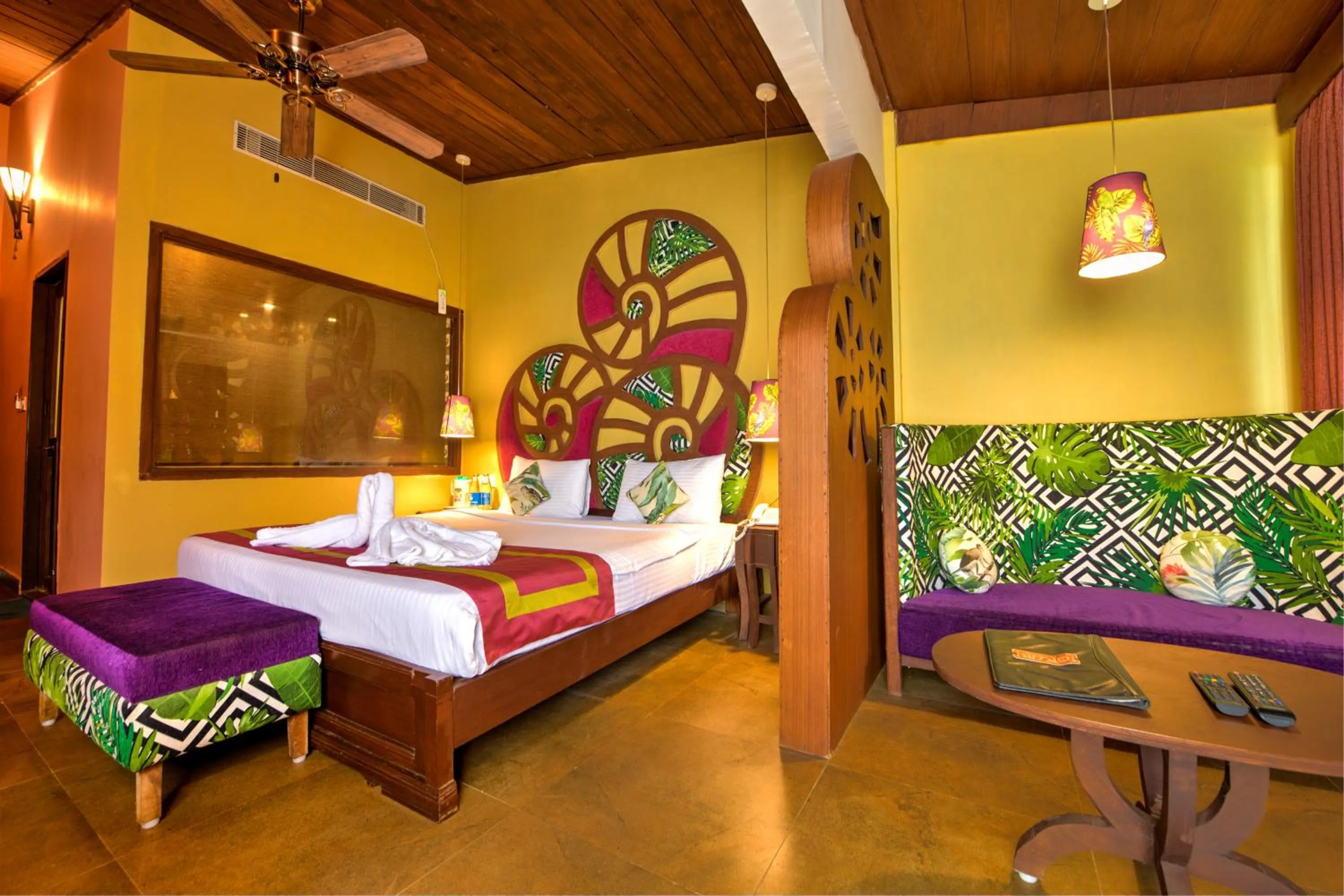 Bed in Silver Sand Sea Princess Beach Resort