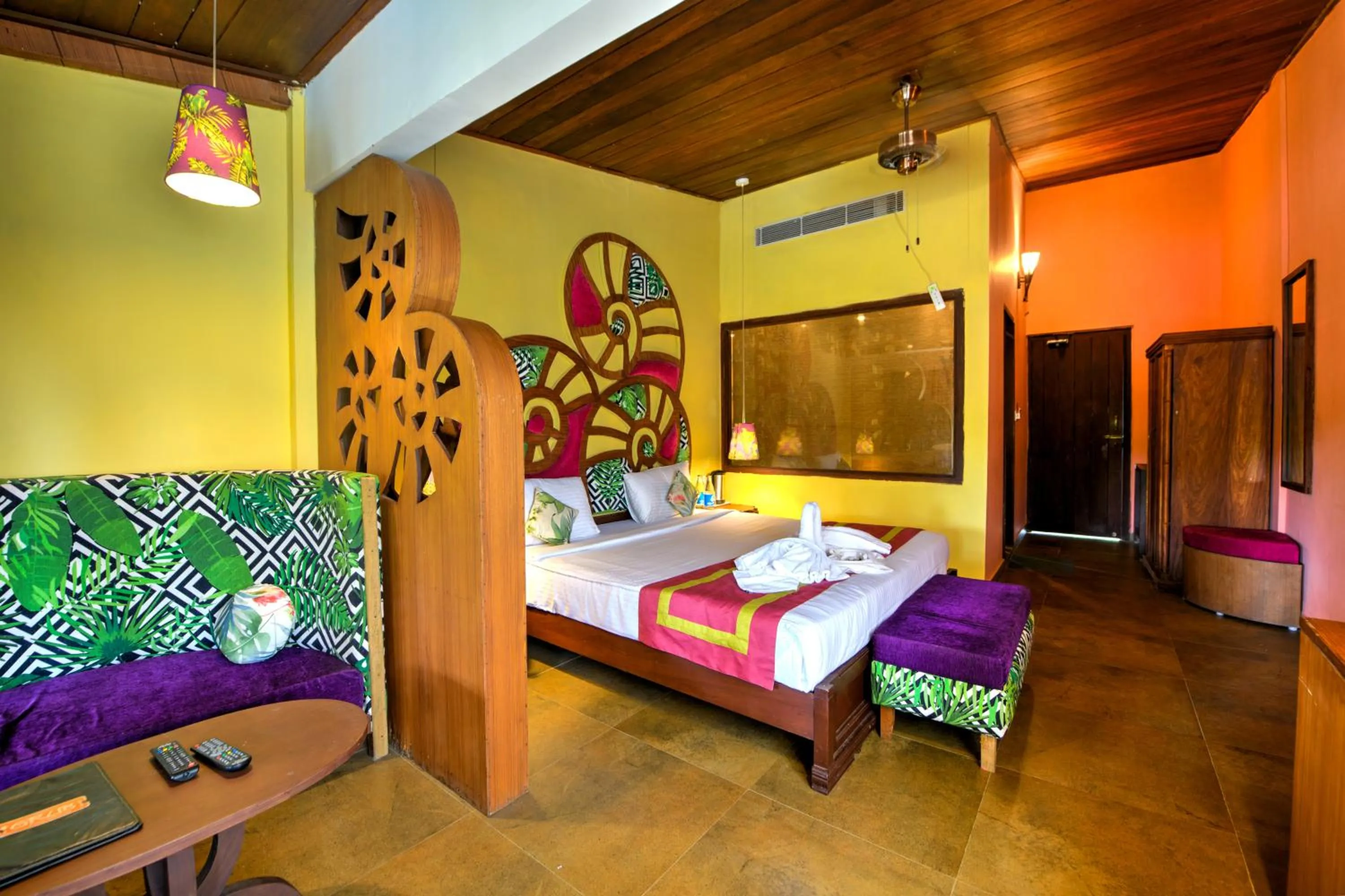 Bed in Silver Sand Sea Princess Beach Resort