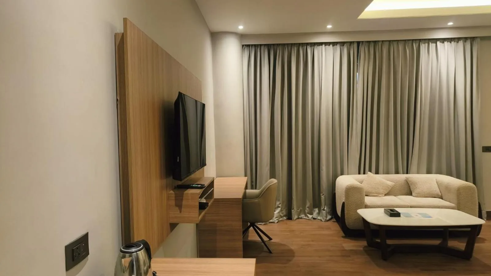 Seating area in Silver Sand Sea Princess Beach Resort