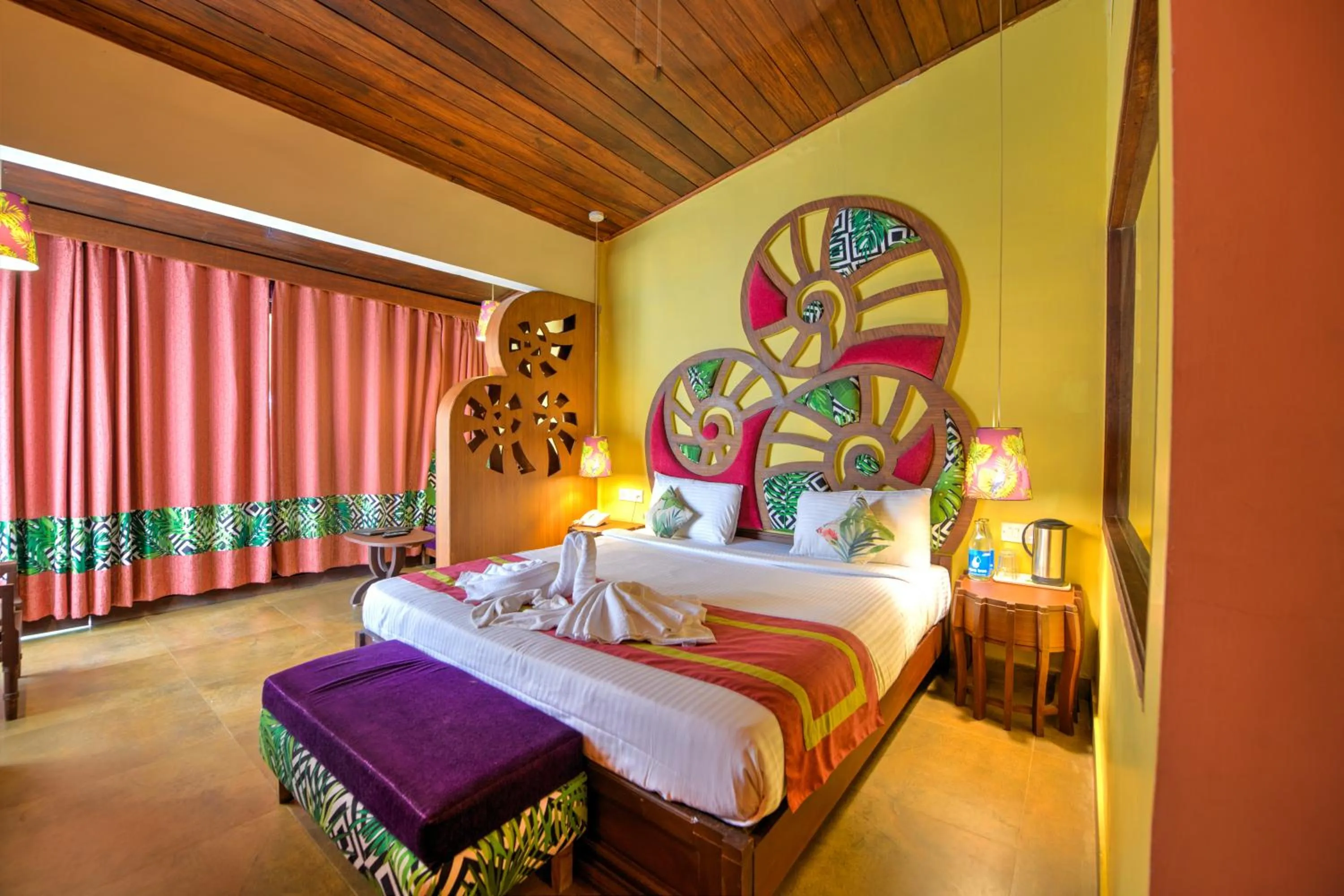 Bed in Silver Sand Sea Princess Beach Resort