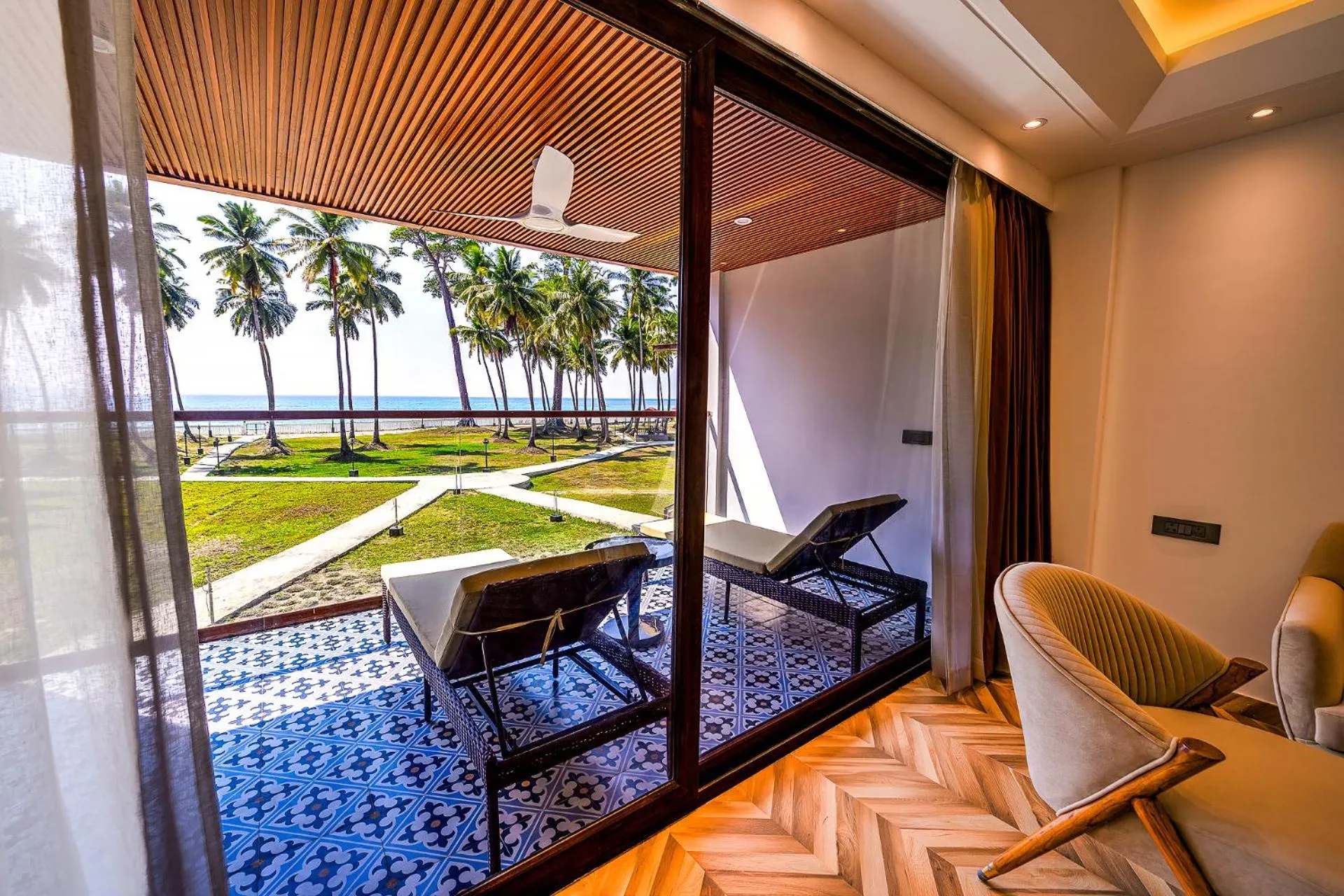 Balcony/Terrace in Silver Sand Sea Princess Beach Resort