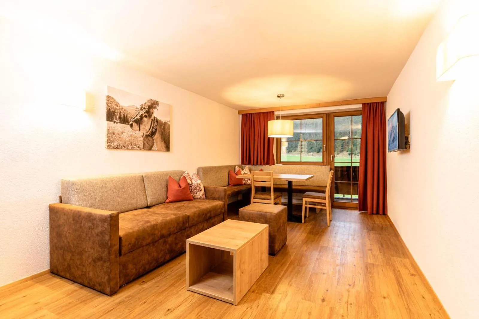 Living room in Appartements Schrambacherhof