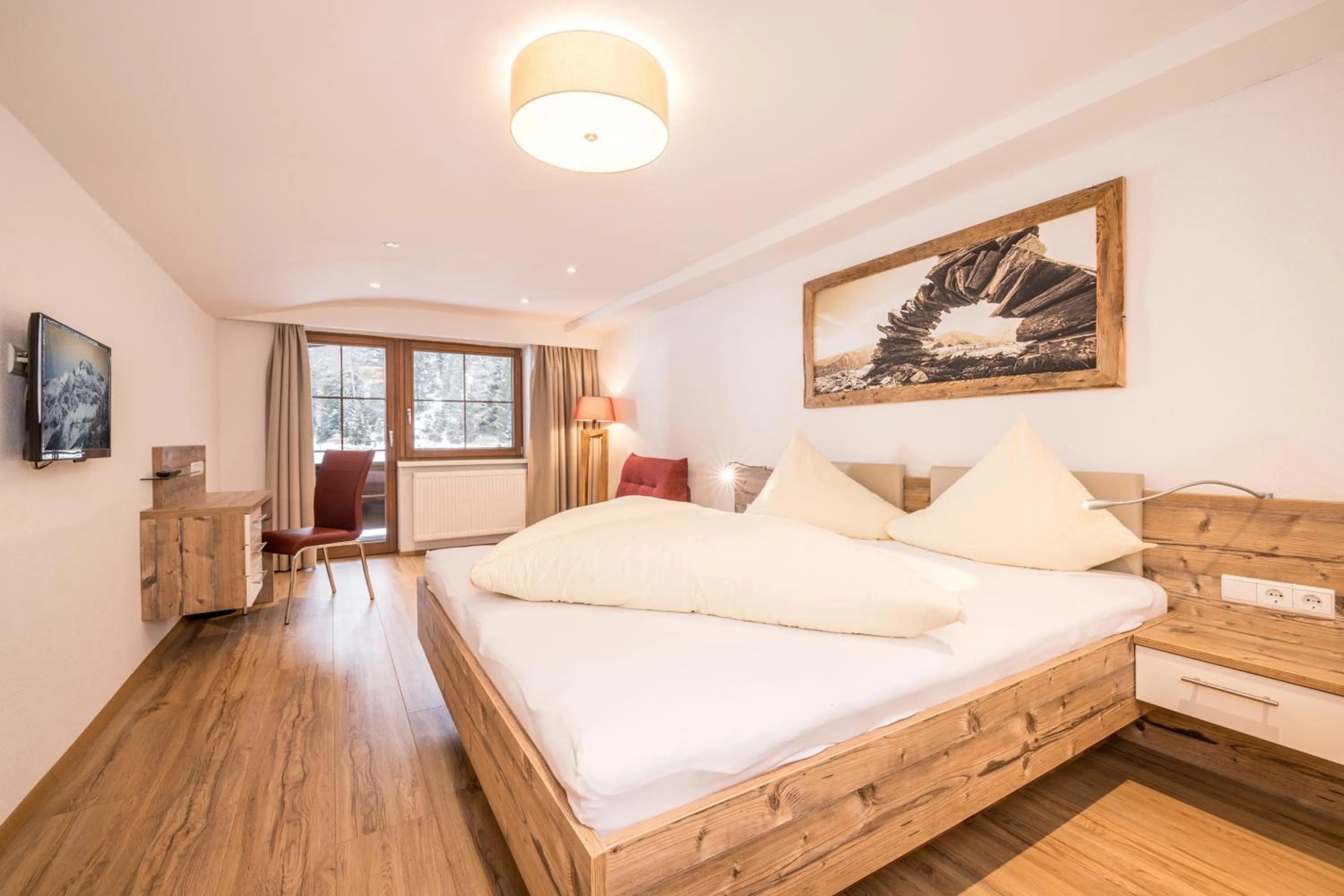 TV and multimedia, Bed in Appartements Schrambacherhof