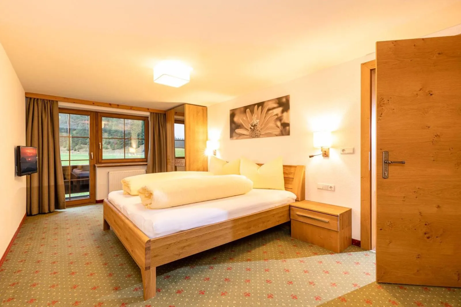 Bedroom, Bed in Appartements Schrambacherhof