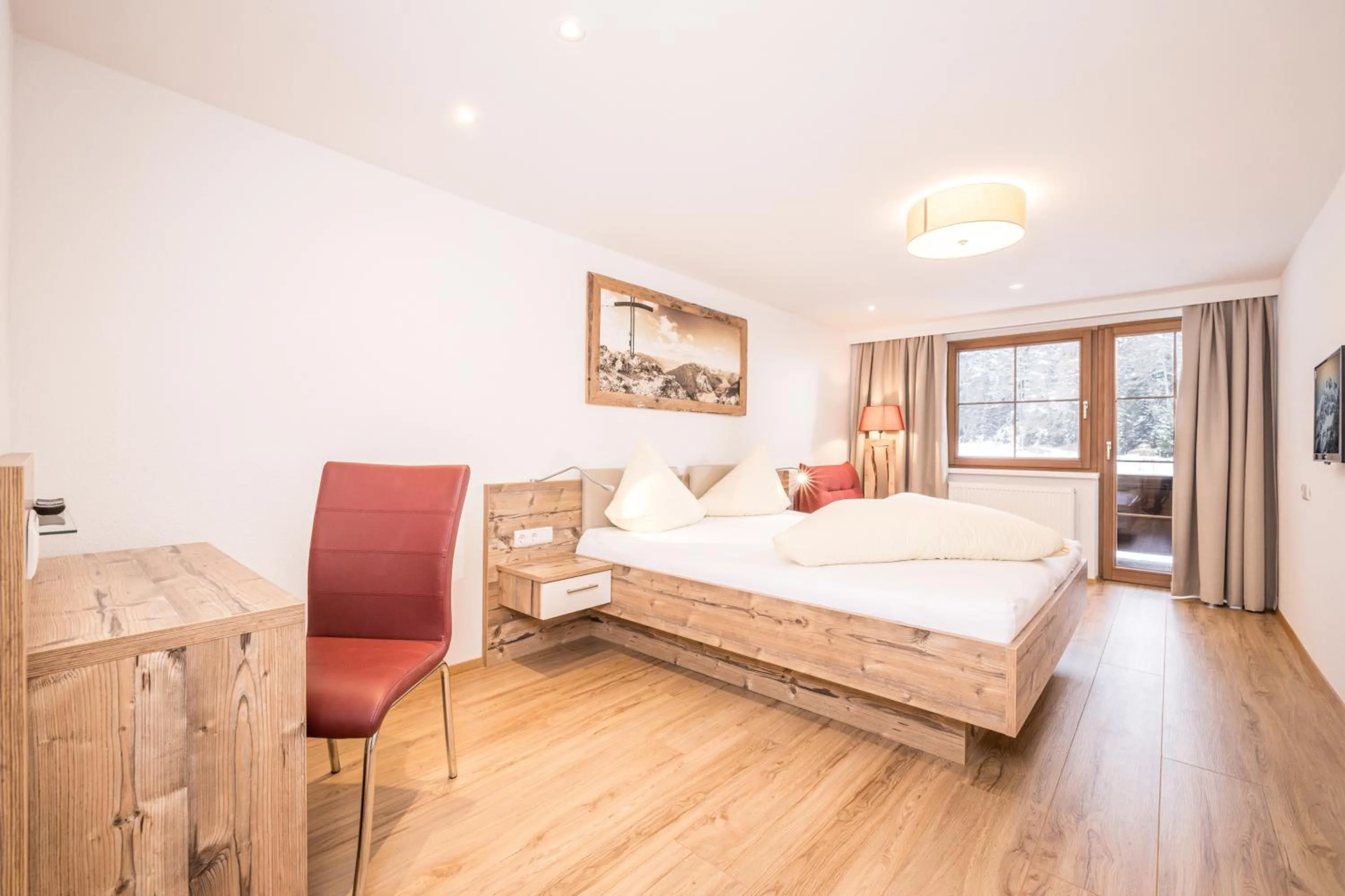 Bed in Appartements Schrambacherhof