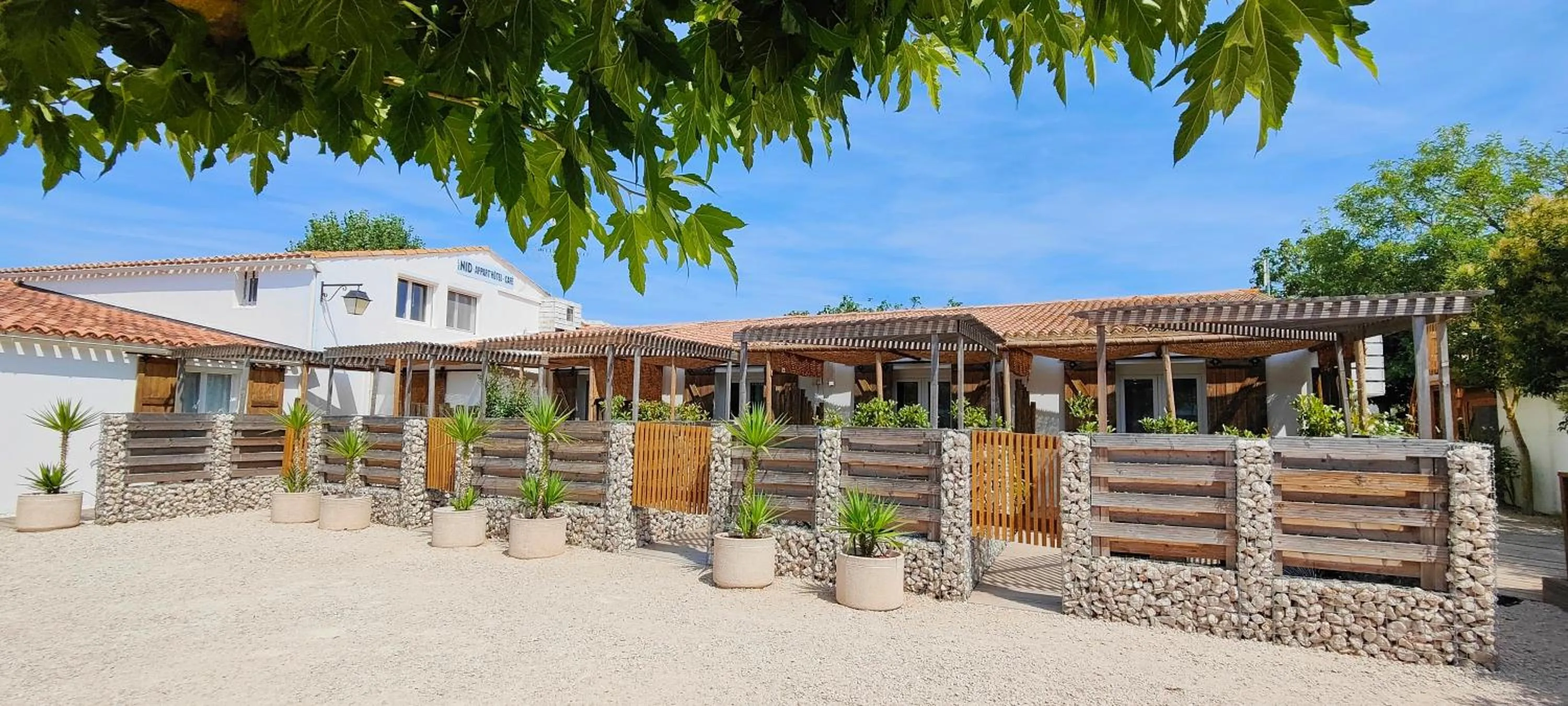 View (from property/room) in Logis Le Nid du Pont de Gau