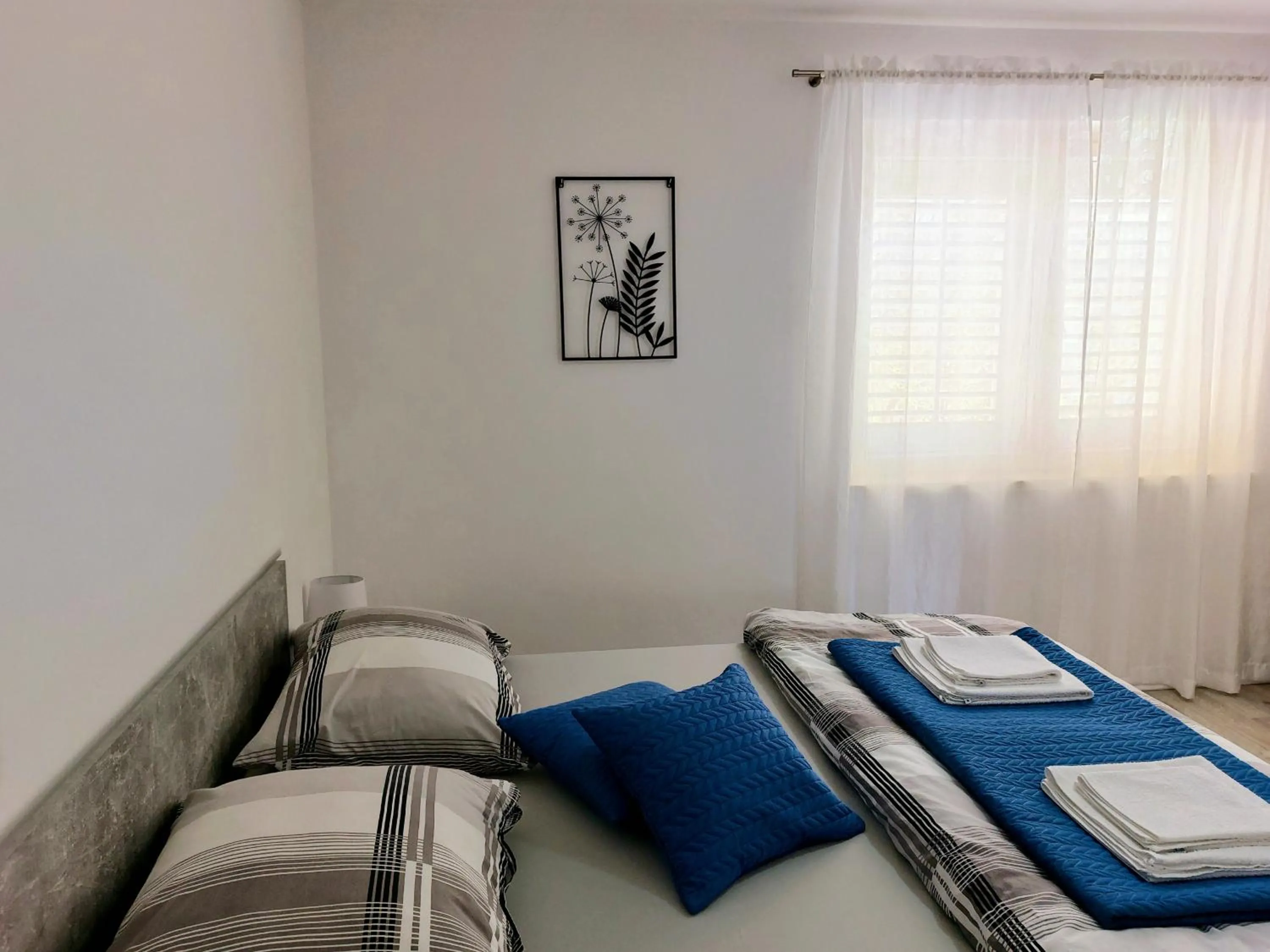 Bedroom, Bed in Apartment "None" Makarska